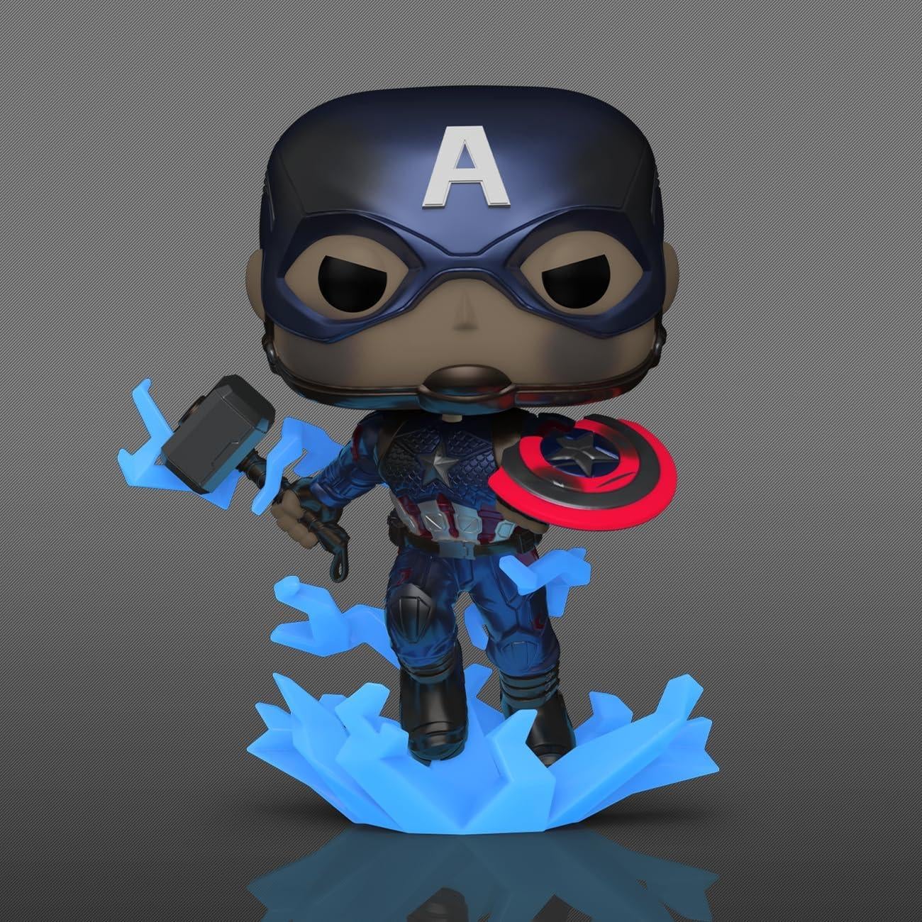 Funko POP! Capitán América Marvel Endgame Brilla en la Oscuridad