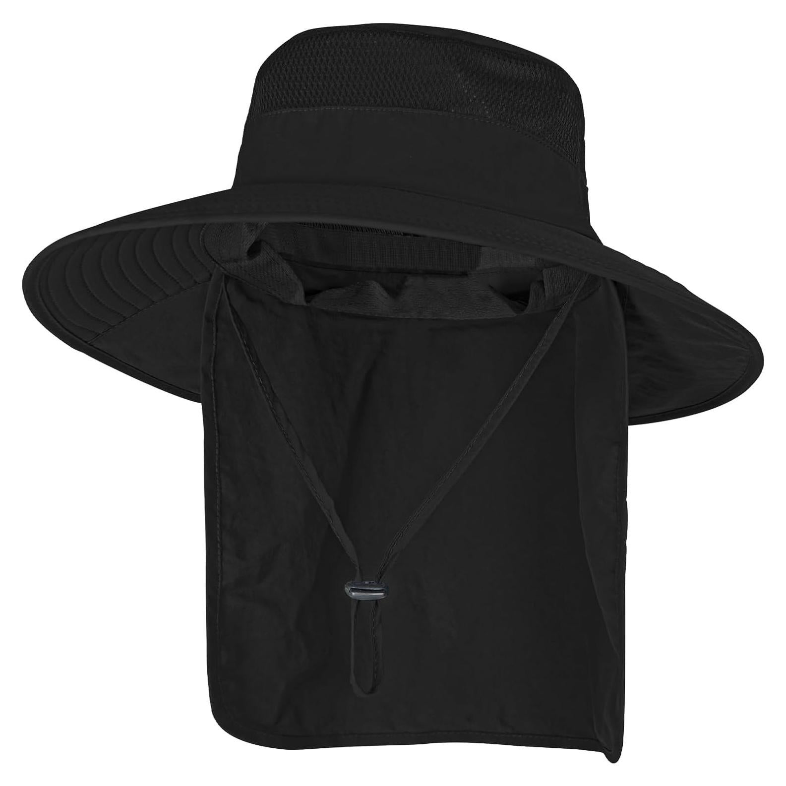 Sombrero de Sol UPF 50+ para Hombre y Mujer - Negro