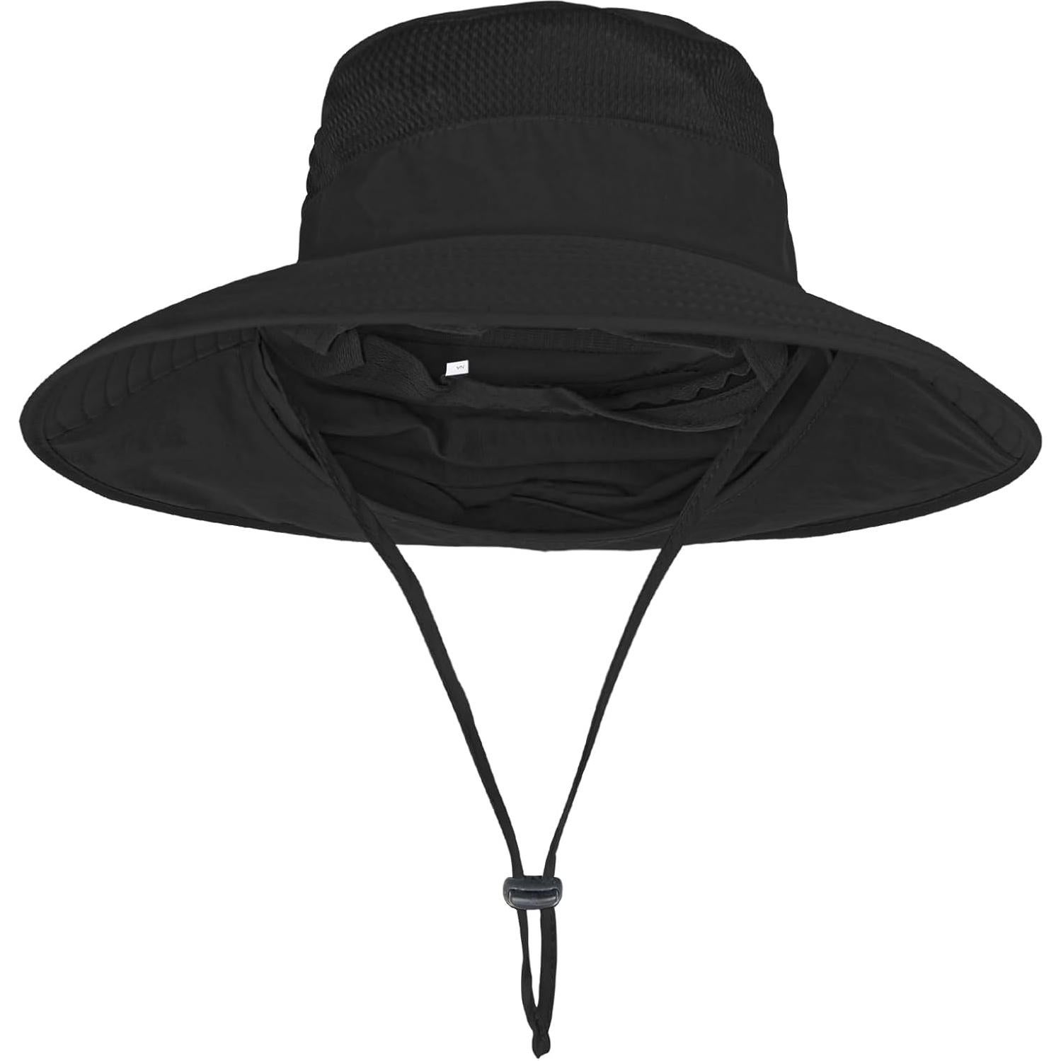 Sombrero de Sol UPF 50+ para Hombre y Mujer - Negro