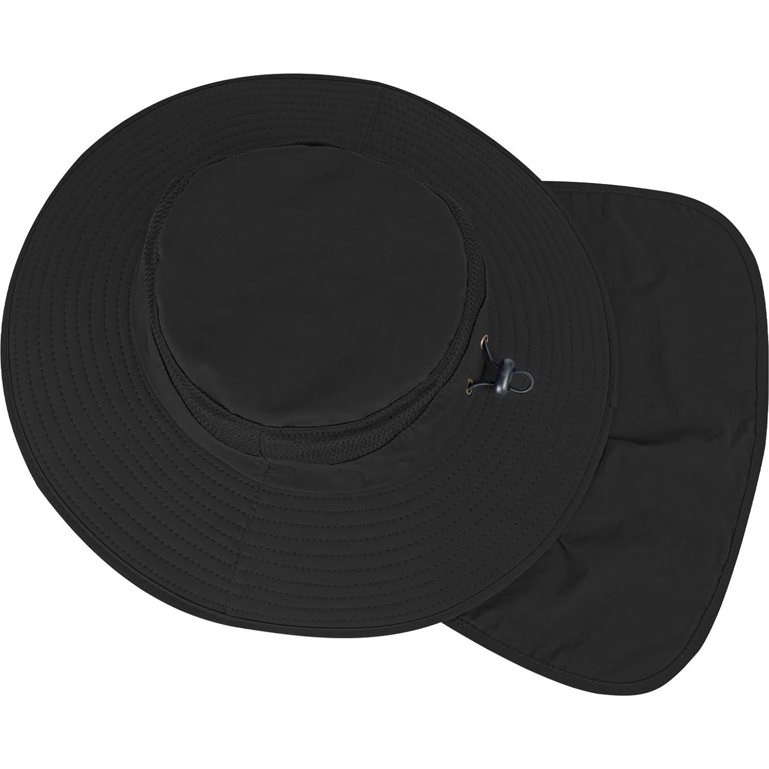 Sombrero de Sol UPF 50+ para Hombre y Mujer - Negro