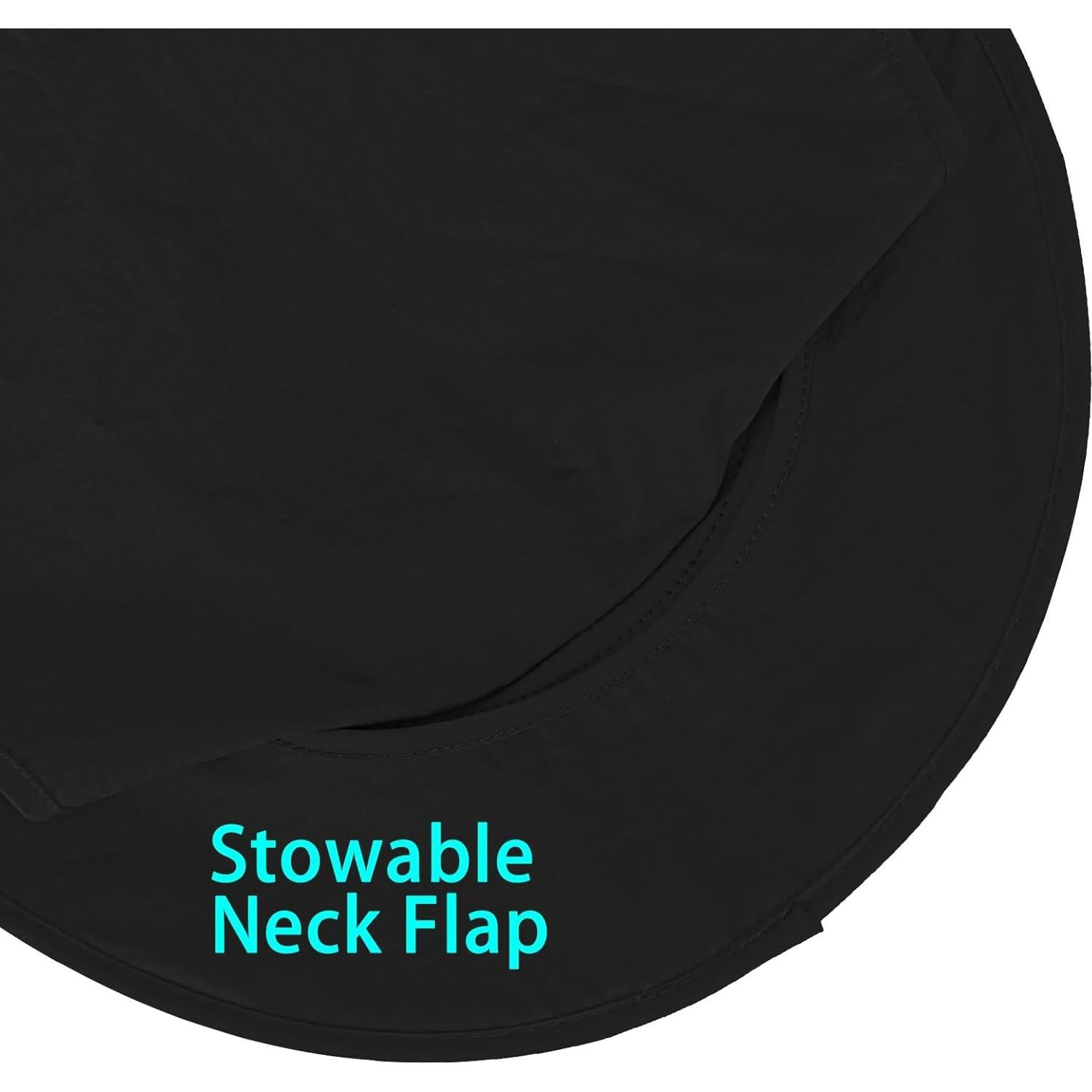 Sombrero de Sol UPF 50+ para Hombre y Mujer - Negro