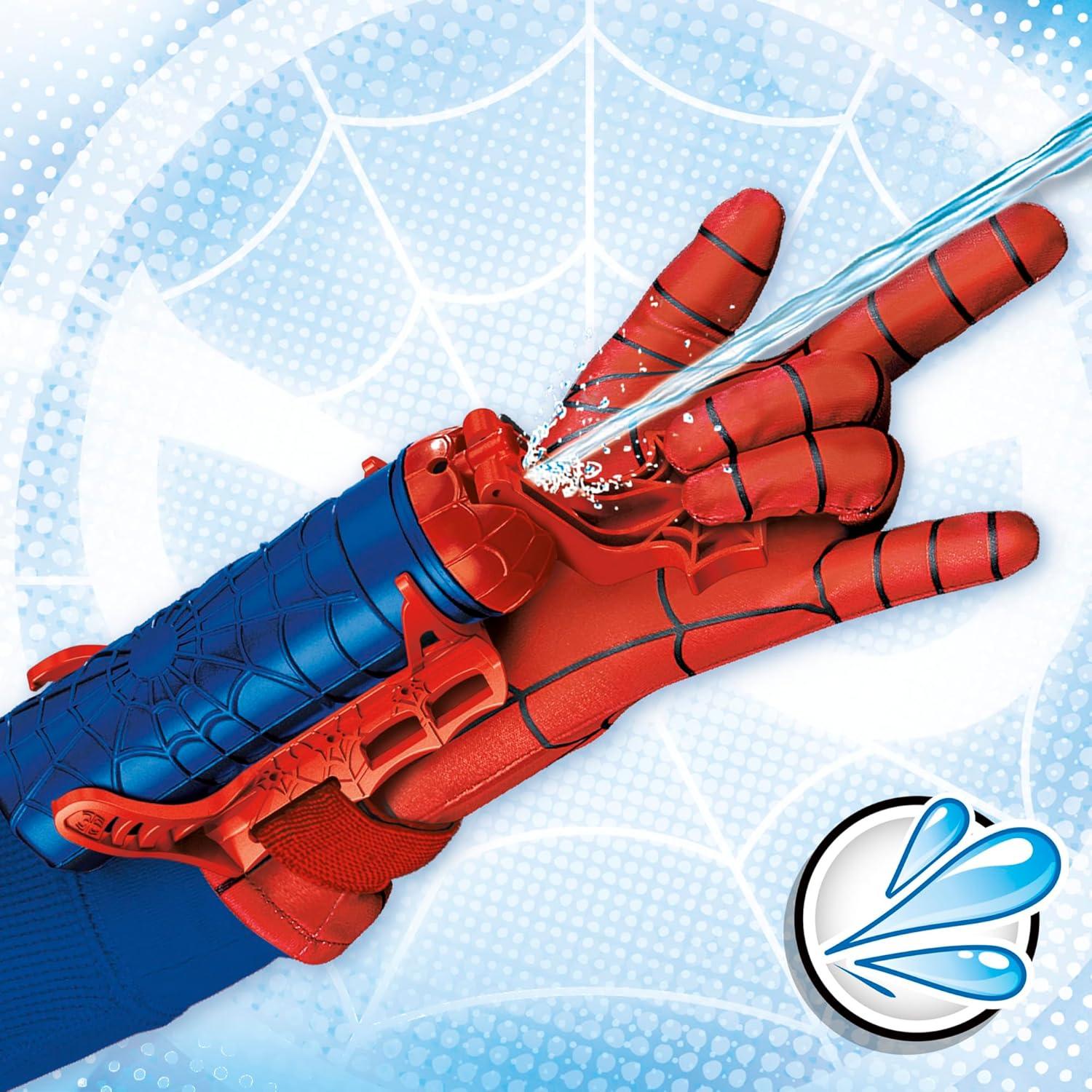 Lanzador Telarañas Spider-Man Hasbro 2-en-1 Agua y Líquido