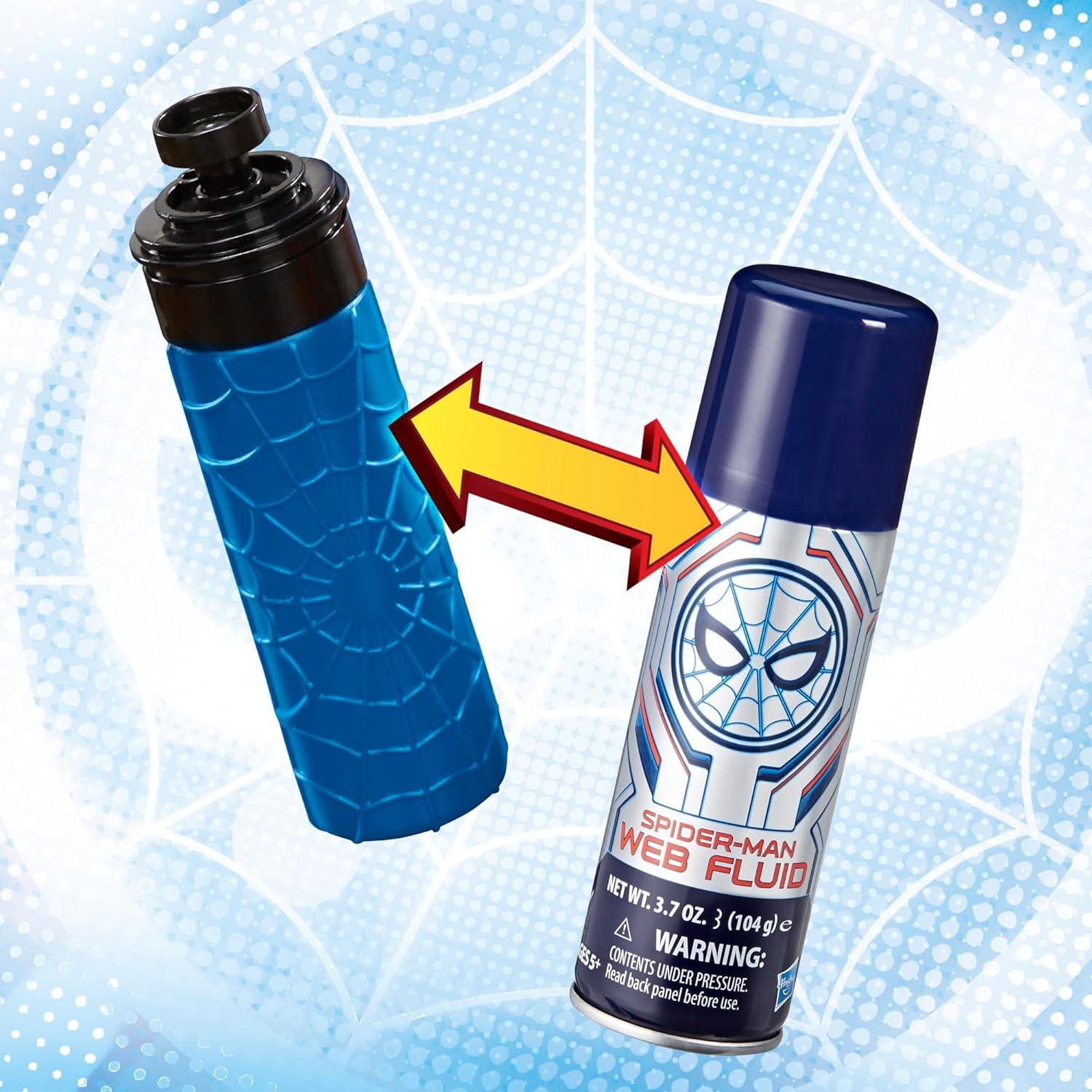 Lanzador Telarañas Spider-Man Hasbro 2-en-1 Agua y Líquido