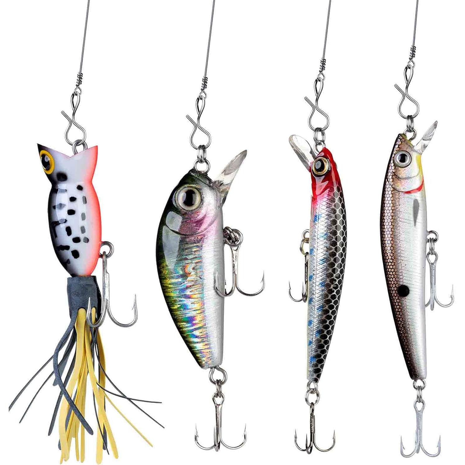 300 Ganchos de Pesca con Mosca Skylety Acero Inoxidable