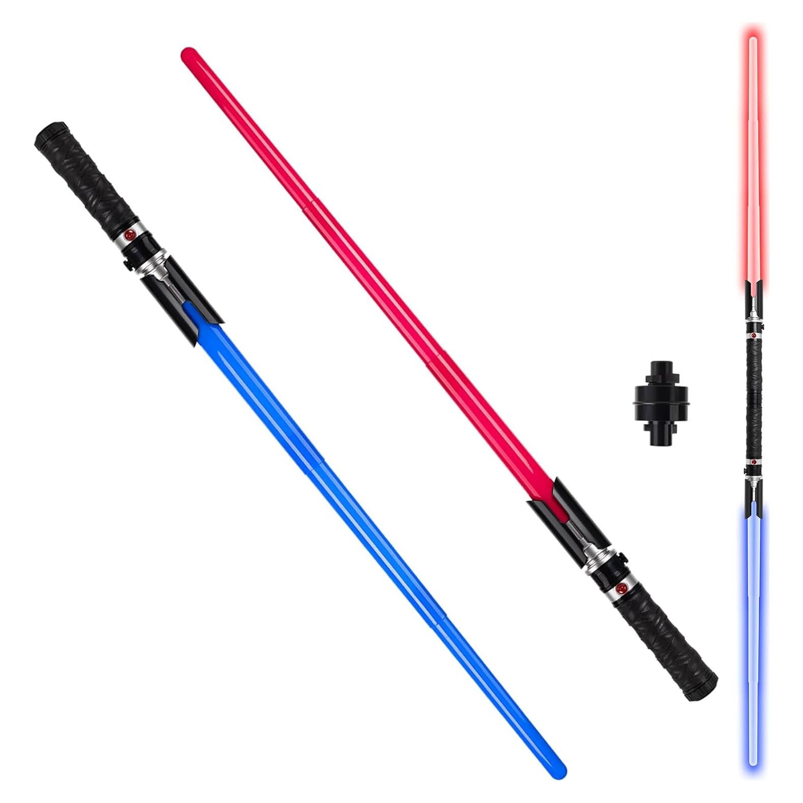 Juego de Espadas LED 2 en 1 SAIYUE con Sonido y Mango Realista