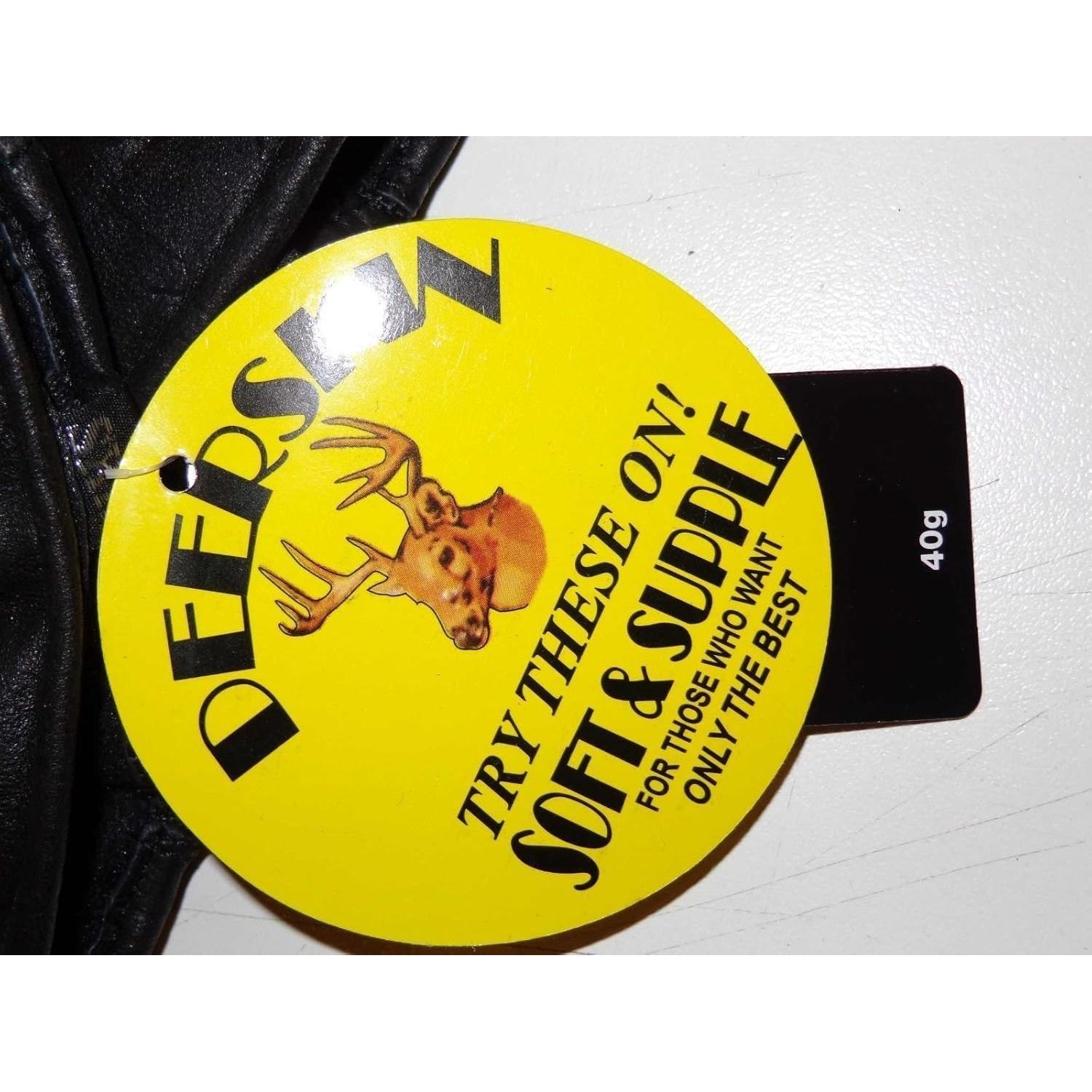 Guantes de Conducción Milwaukee de Piel para Hombre - Negro XS