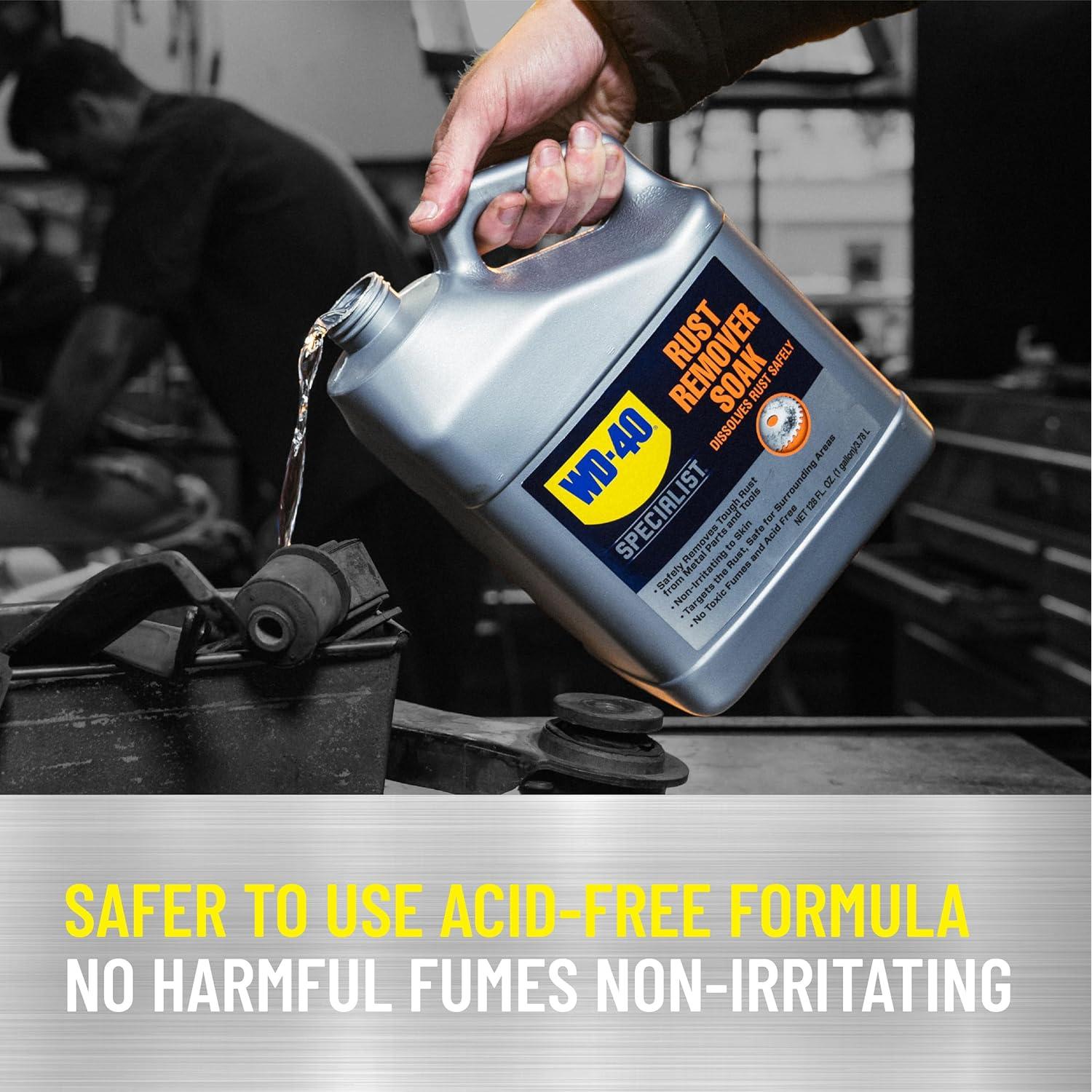 WD-40 Especialista Remojo Removedor de Óxido 3.78L