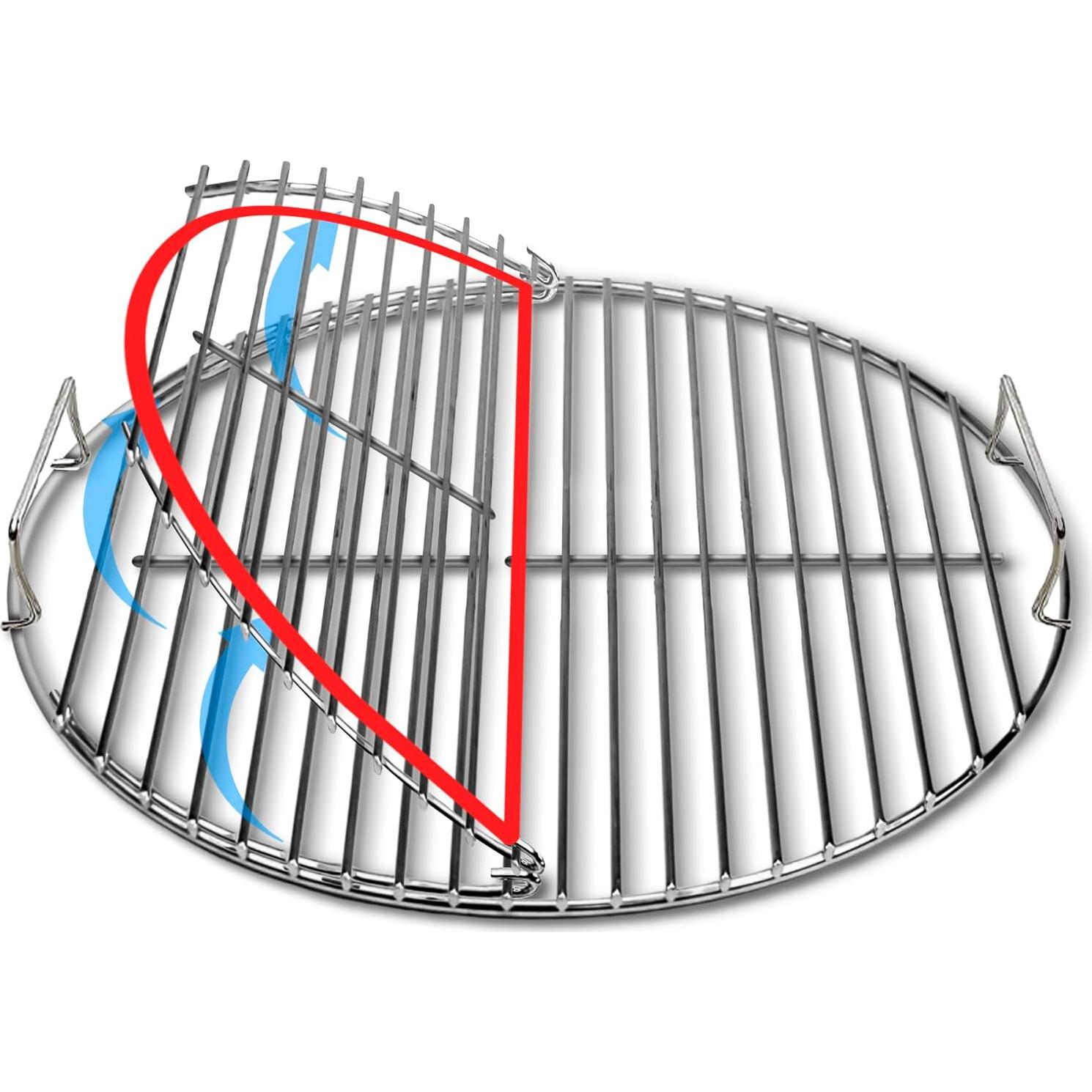 Rejilla de Cocción EasySpin SnS Grills 46 cm Acero Inoxidable