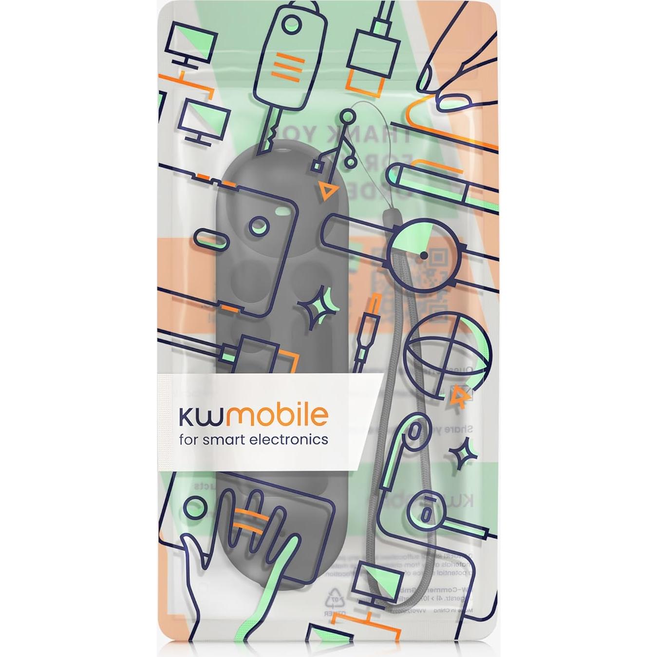 Funda de Silicona Suave kwmobile para Control Remoto Google TV 4K