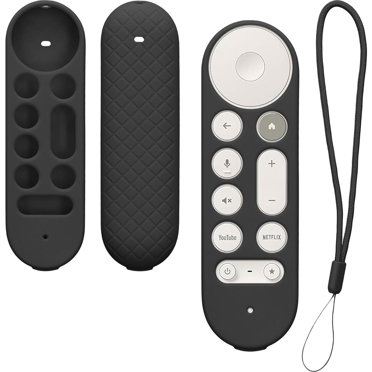 Funda de Silicona Suave kwmobile para Control Remoto Google TV 4K