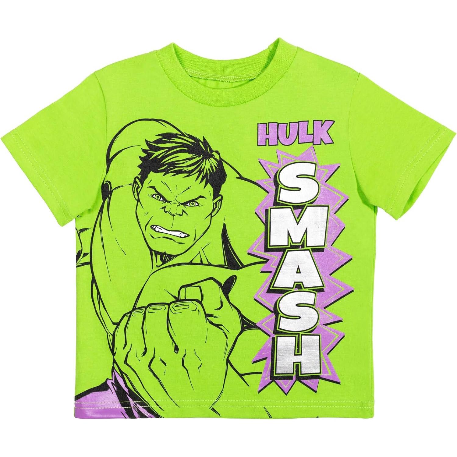 Camisetas Marvel Avengers Spider-Man 4T Multicolor Niños