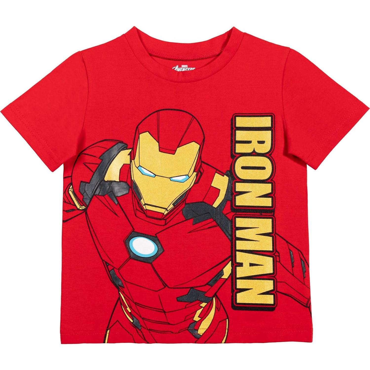 Camisetas Marvel Avengers Spider-Man 4T Multicolor Niños