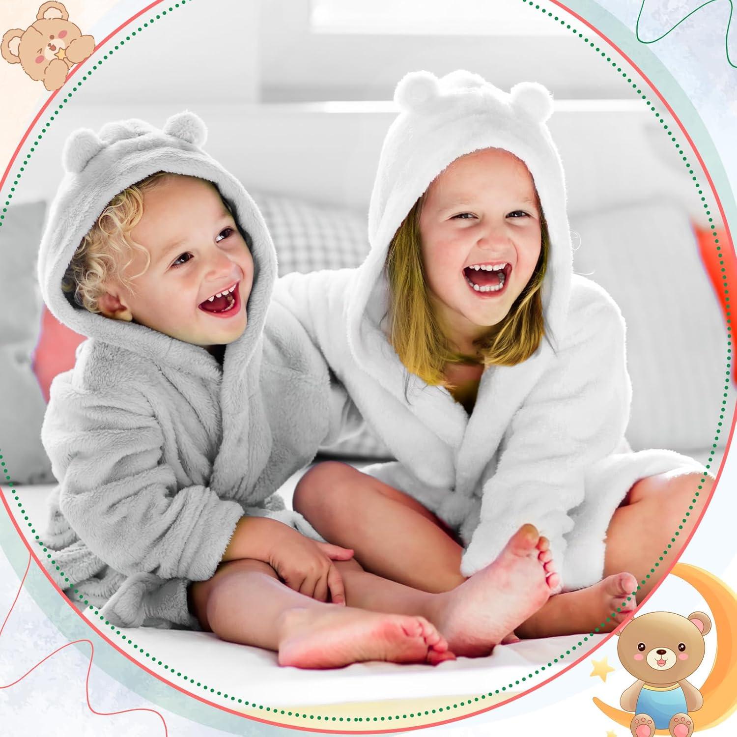 Toallas de Baño con Capucha Xtinmee 71x119 cm 2 Piezas