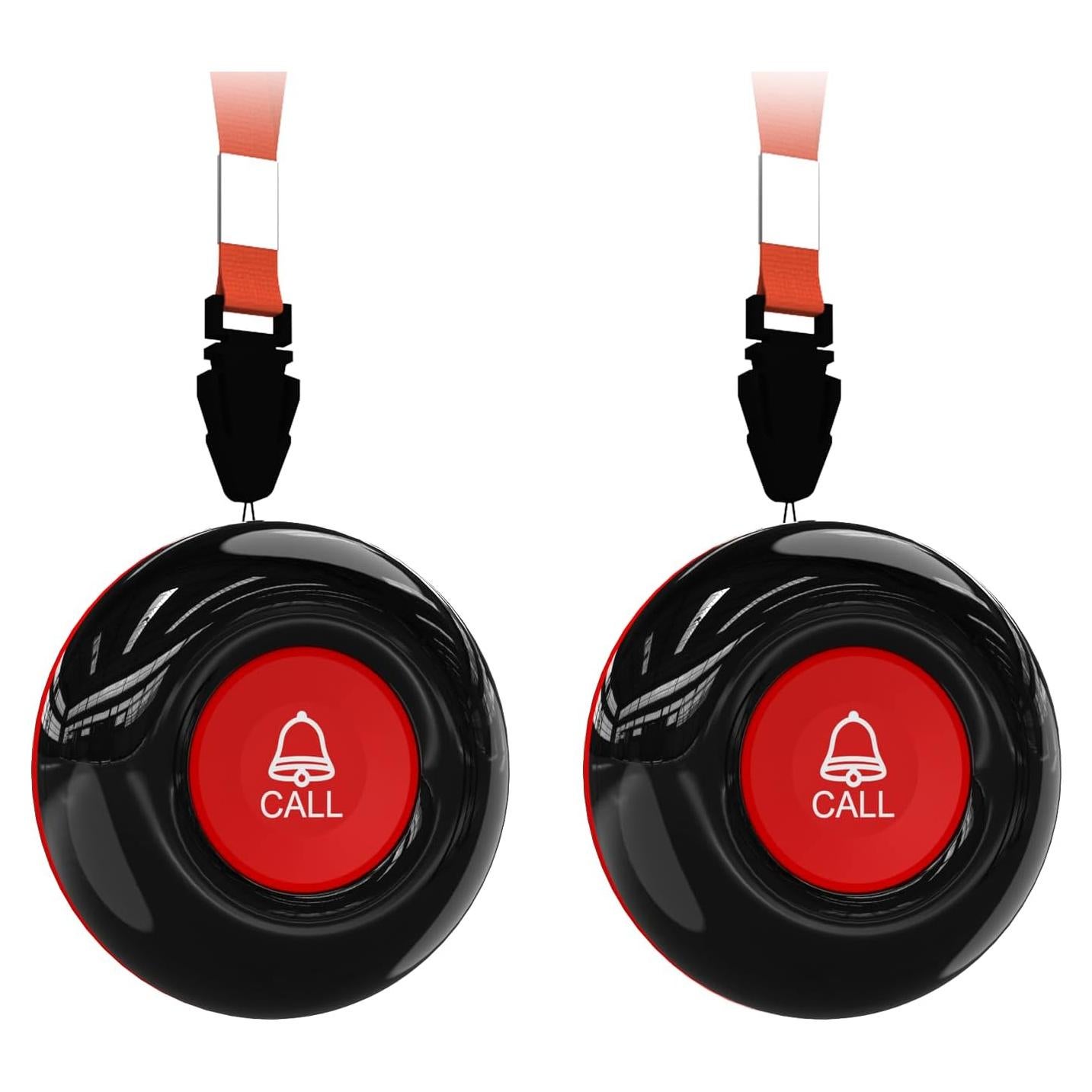 Botón de Llamada Inalámbrico SanJie con 2 Botones de Pánico