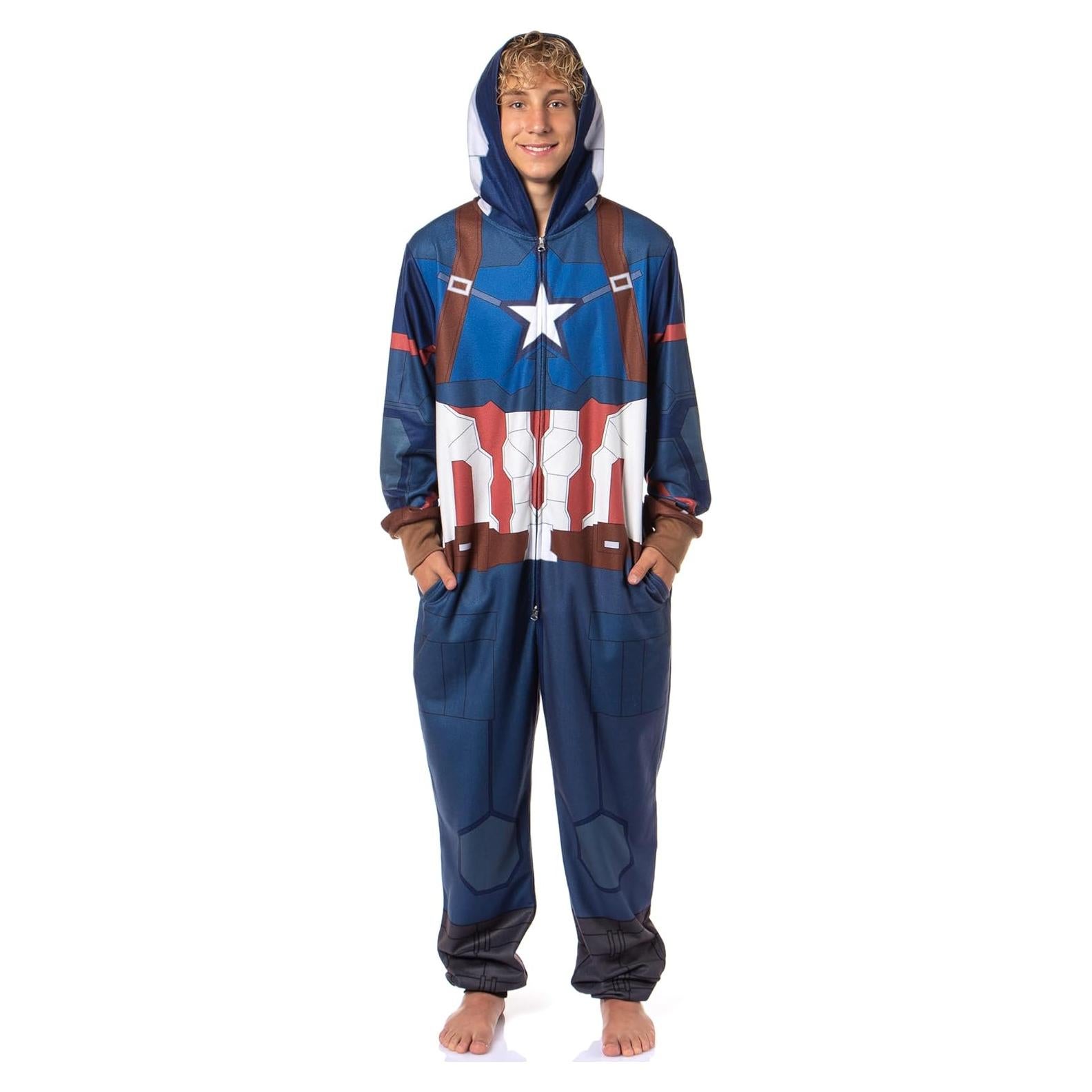 Disfraz Pijama Superhéroe Marvel Unisex Talla P-M