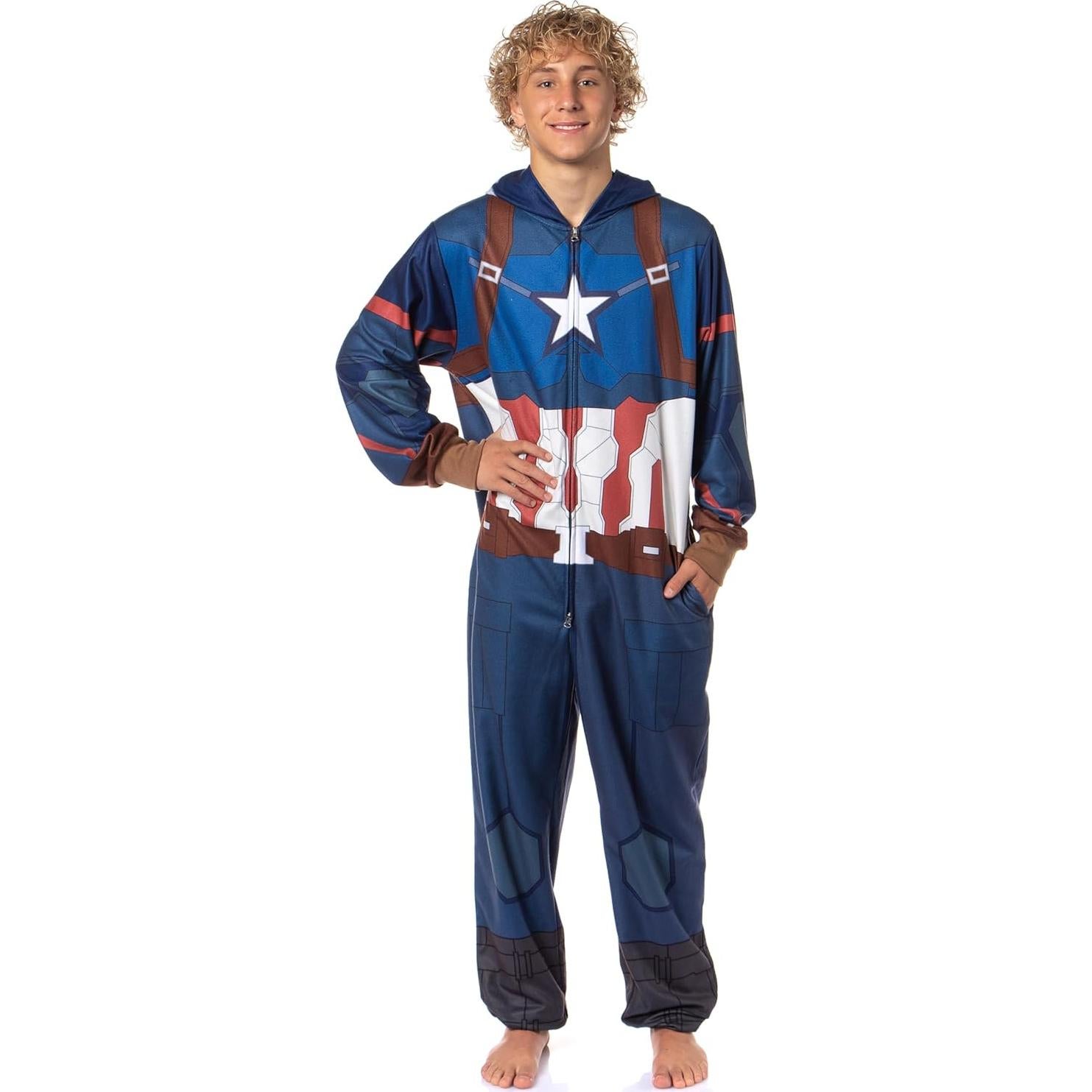 Disfraz Pijama Superhéroe Marvel Unisex Talla P-M