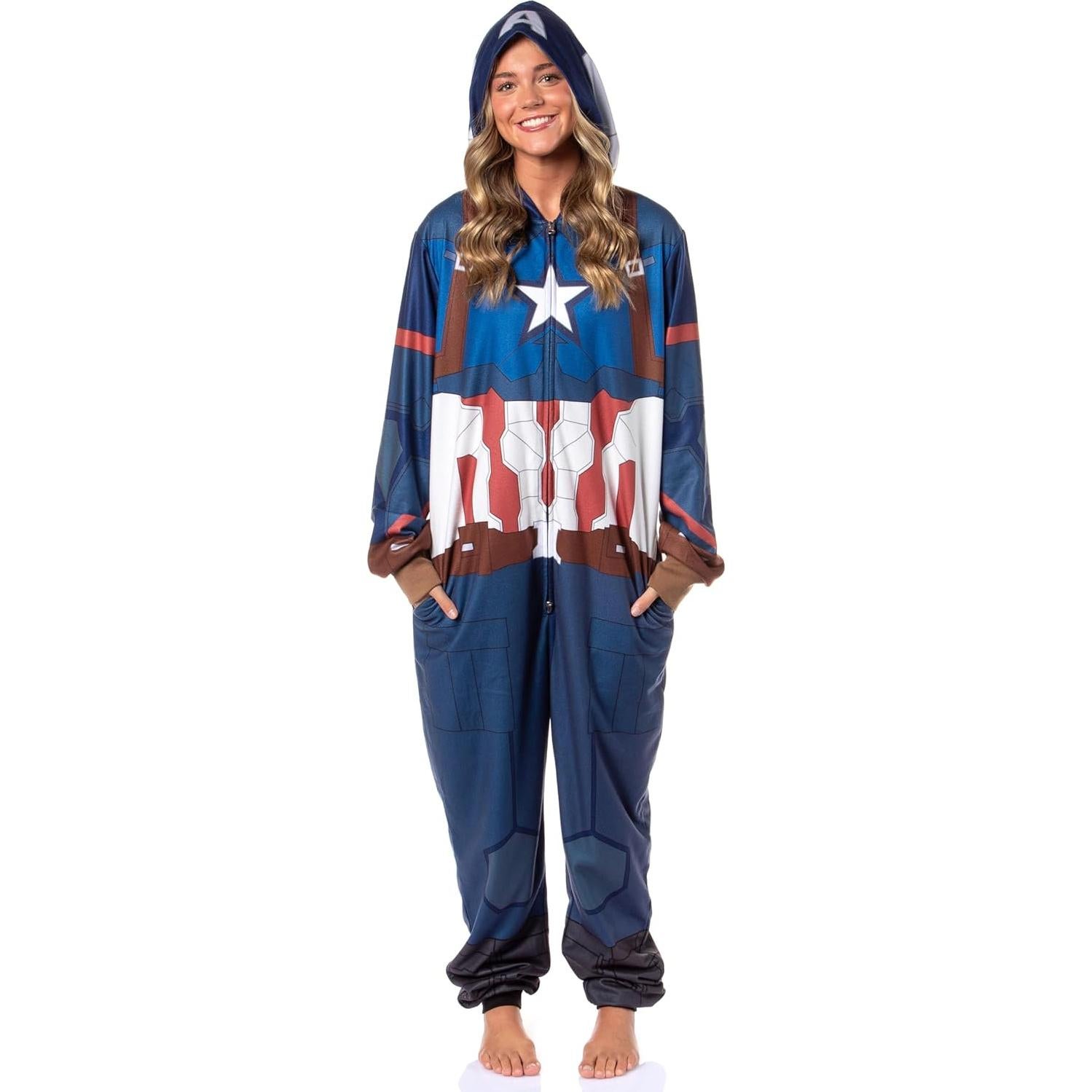 Disfraz Pijama Superhéroe Marvel Unisex Talla P-M