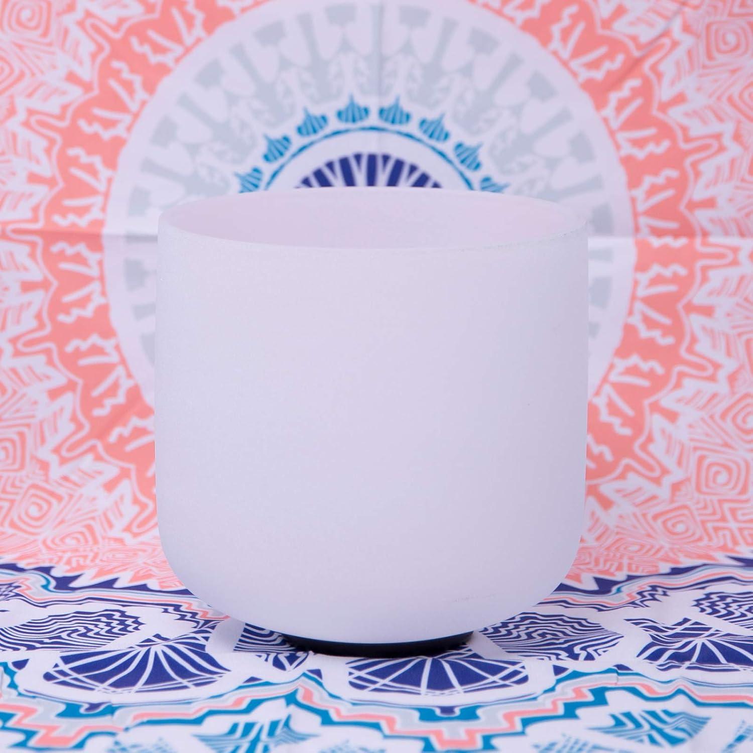 Cuenco Cantante de Cristal ENERGYSOUND 432Hz 18cm Mate