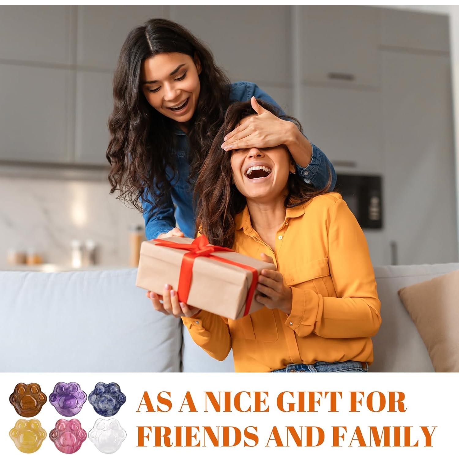 12 Piedras de Preocupación BBTO Multicolor para Ansiedad