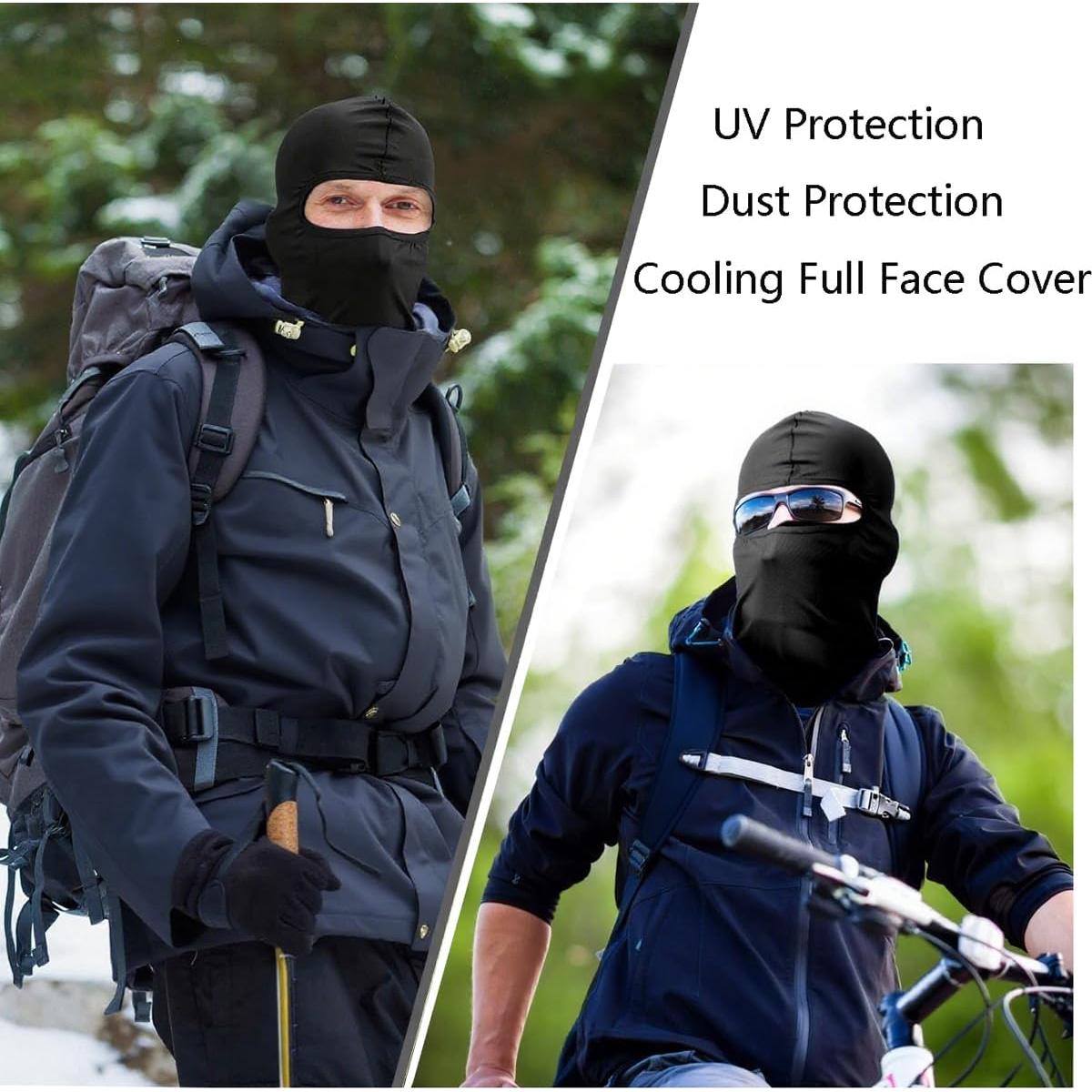 Mascarilla Balaclava Unisex 10 Pcs Poliéster Protector UV