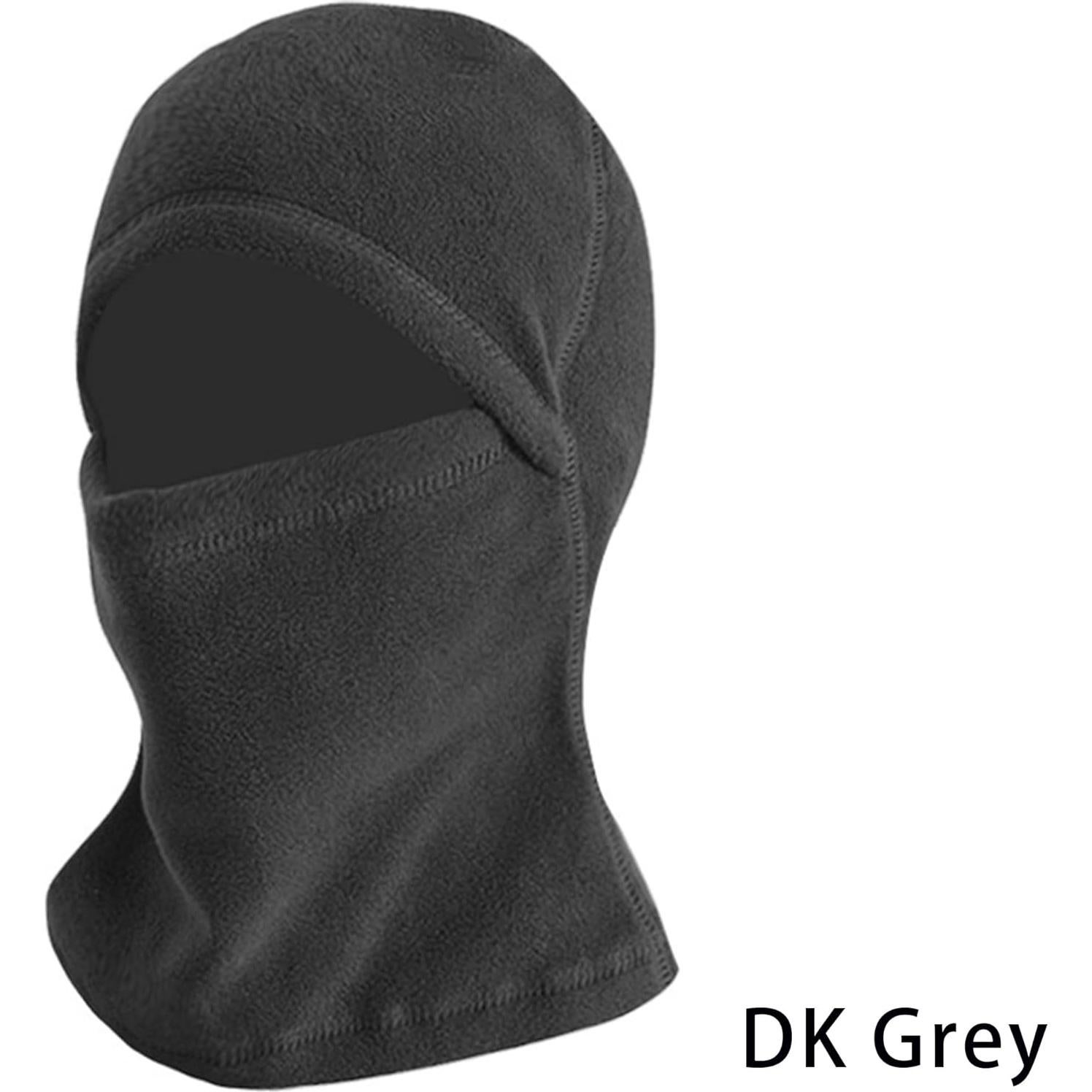 Pasamontañas Térmico Forro Polar Unisex Negro-Gris