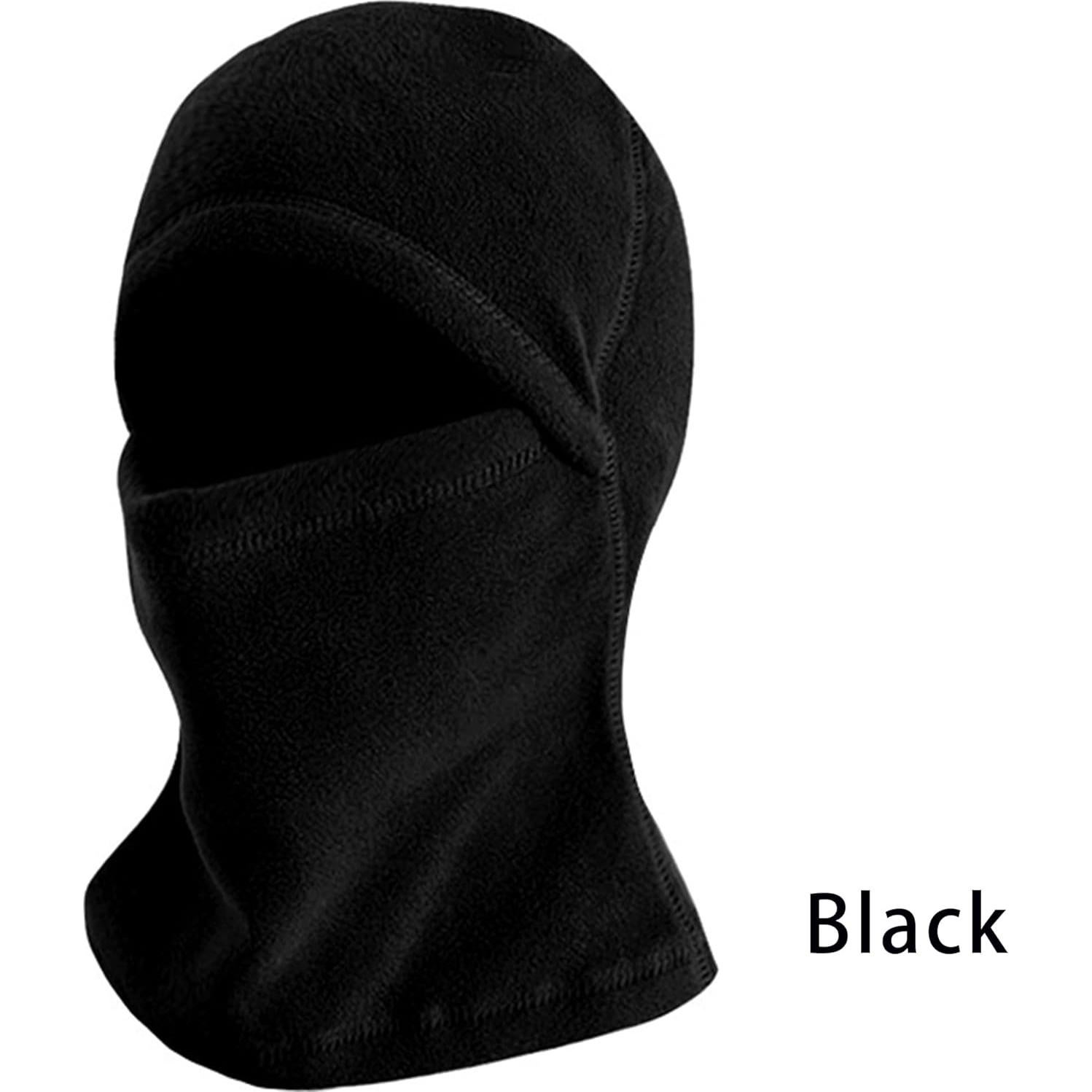 Pasamontañas Térmico Forro Polar Unisex Negro-Gris