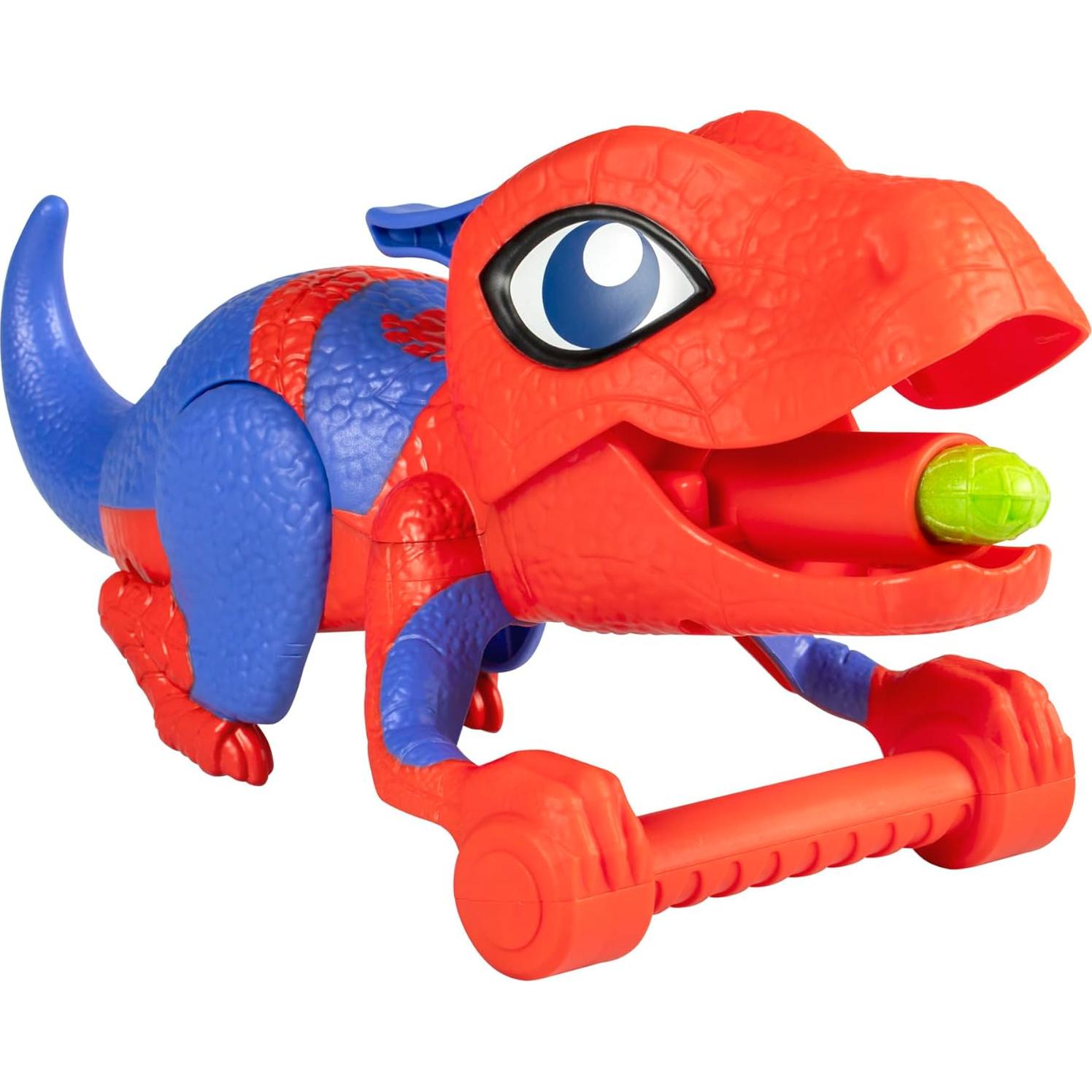 Lanzador de Telarañas NERF Spidey-Rex para Niños 4-7 Años