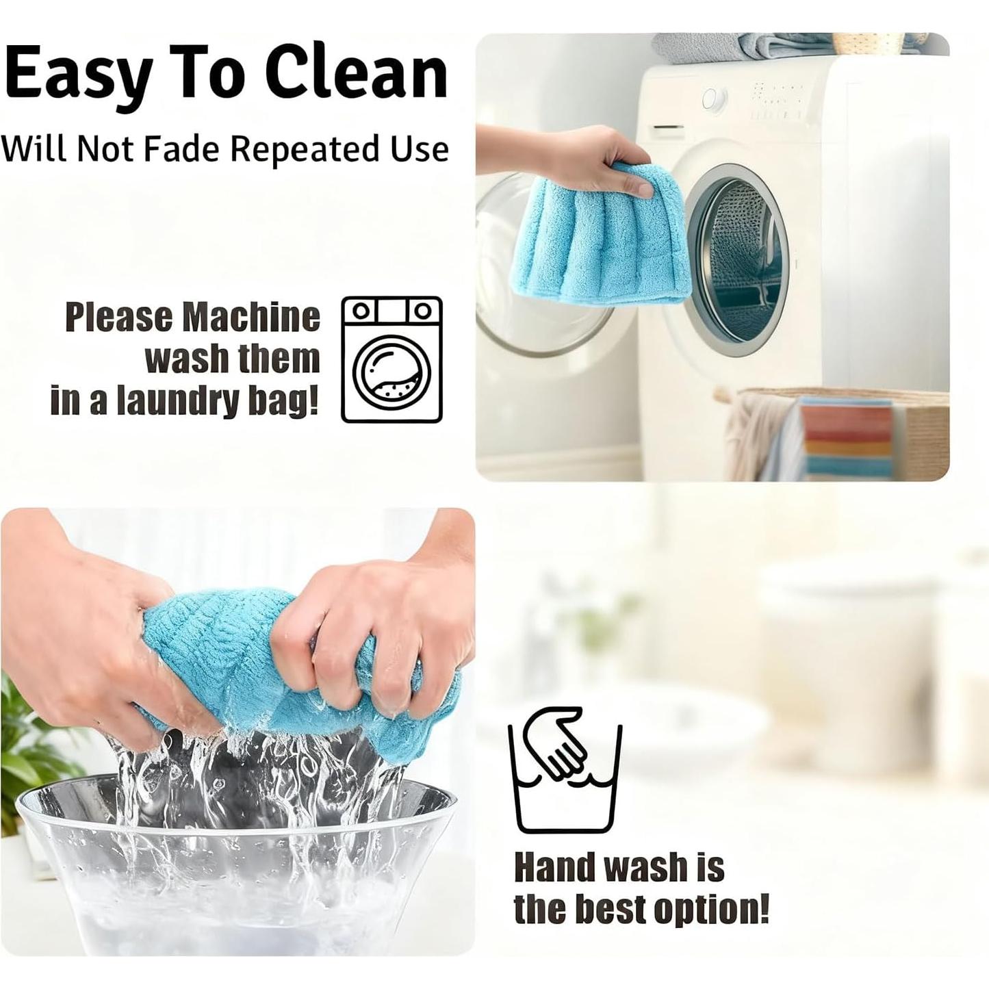 Funda de Asiento de Inodoro Suave 3PCS - Tela Acrílica Cálida