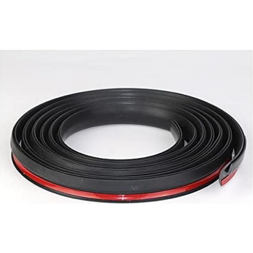 Tira de Sellado de Goma GoldWheel 2.44m para Parabrisas Negro