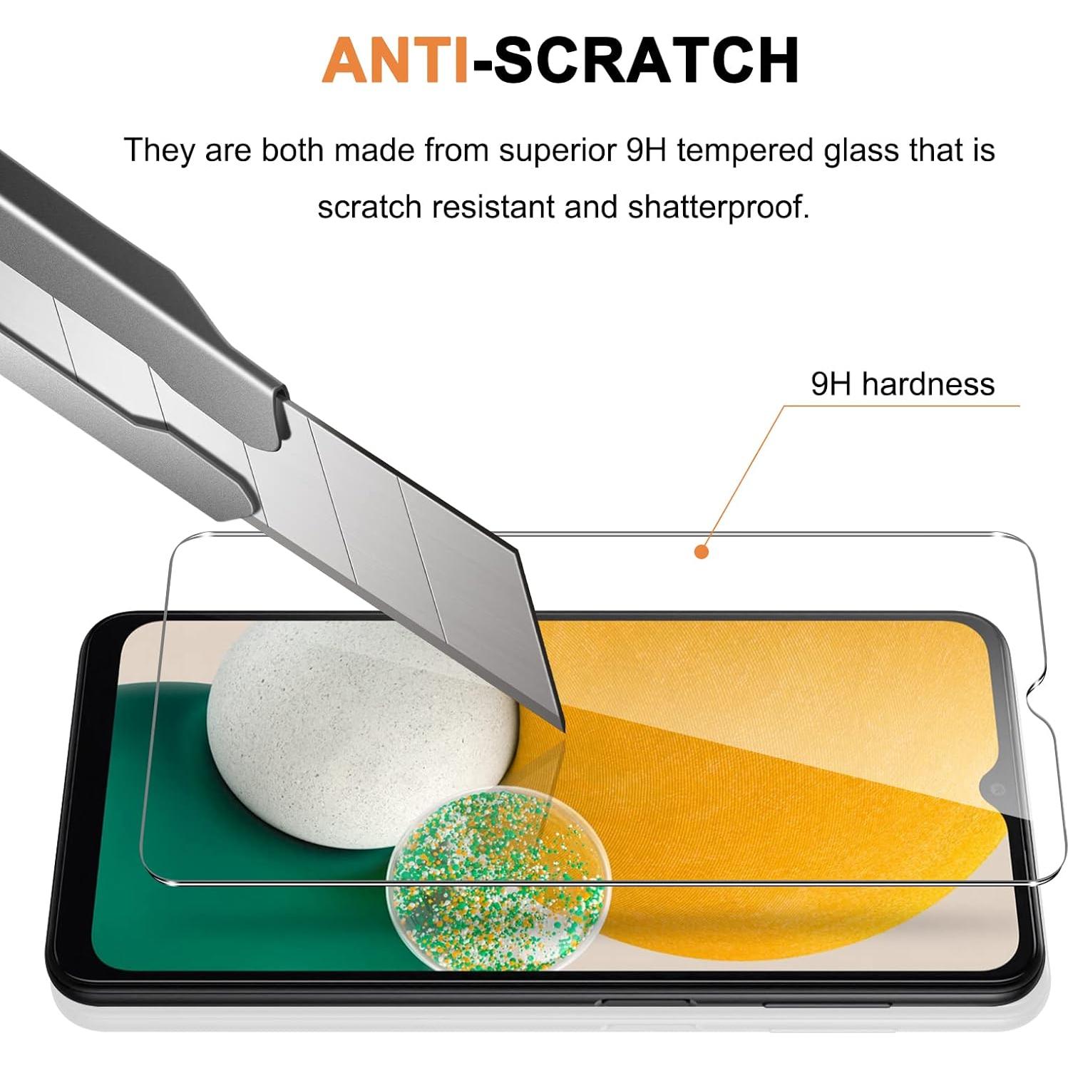 Paquete 2 Protectores Pantalla y Lente Samsung Galaxy A13 6.5"