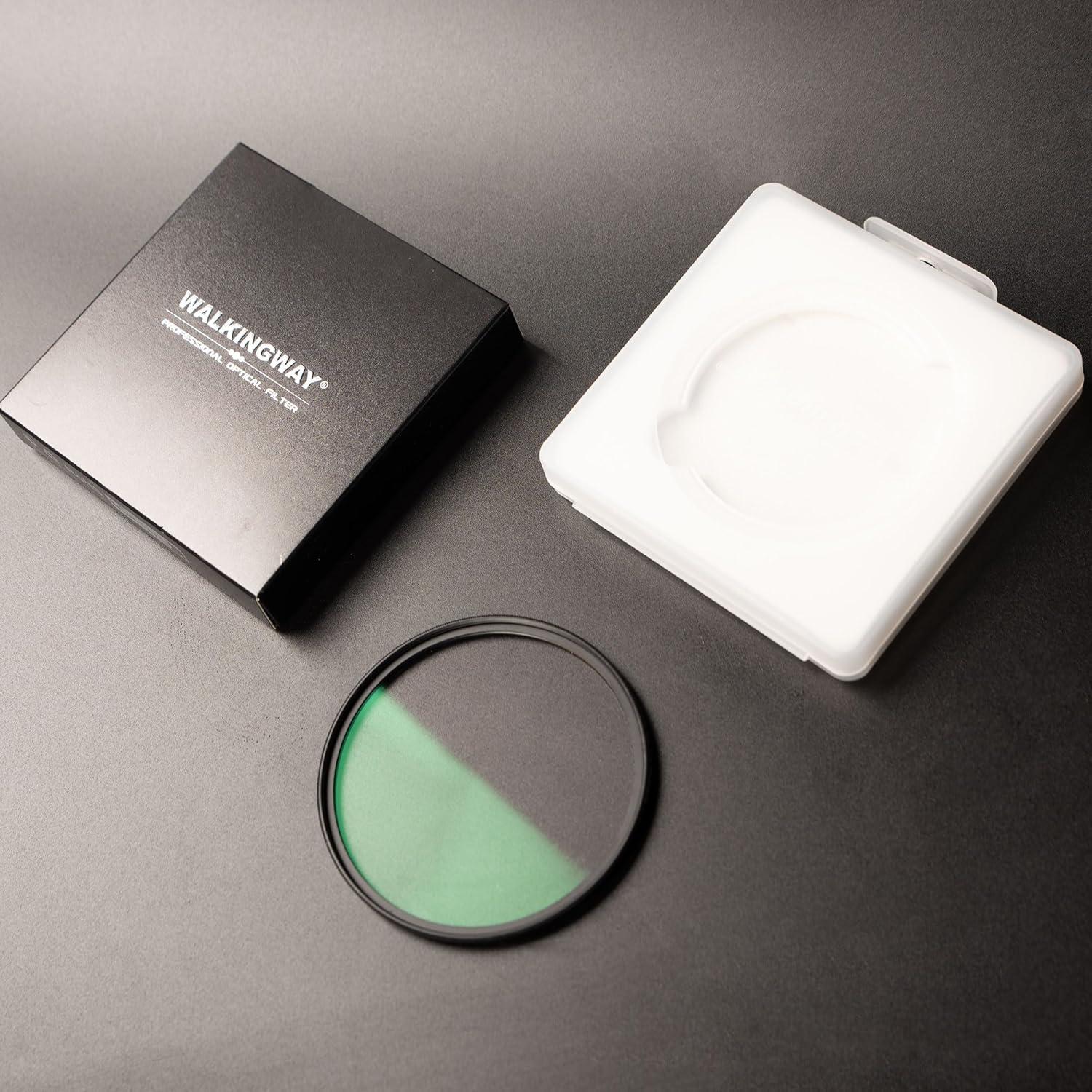 Filtro UV 37mm Walking Way - Vidrio Óptico HD, 28 Capas