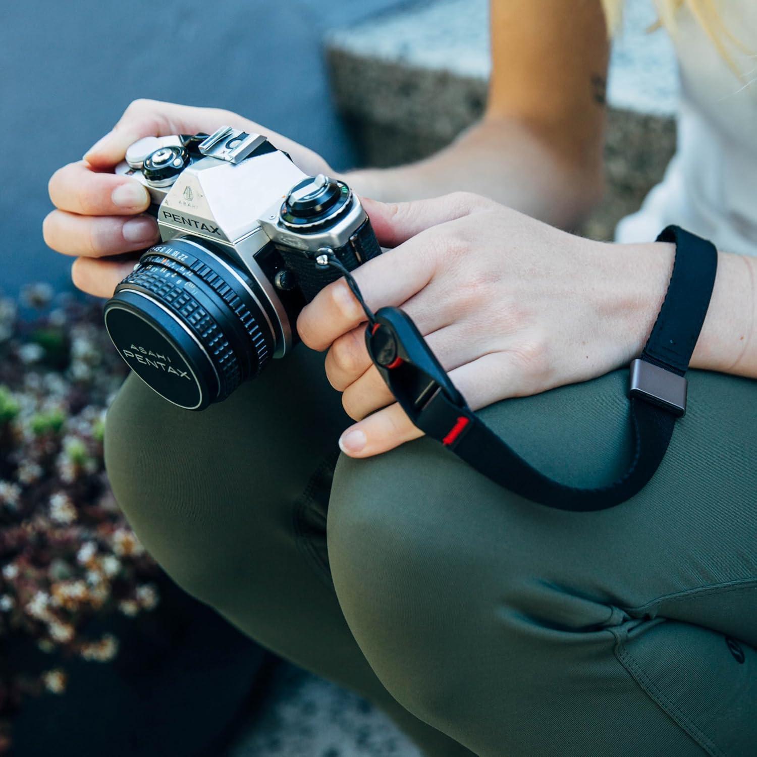 Correa de Muñeca para Cámara Peak Design Cuff - Negro