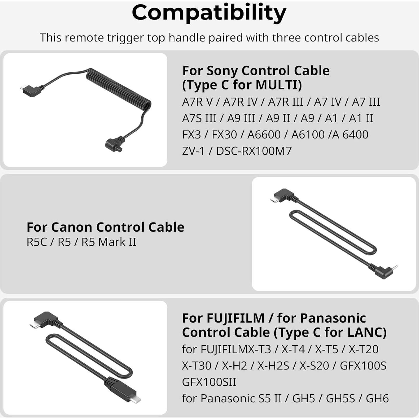 Mango Superior SmallRig con Disparador Remoto ARRI 3/8"