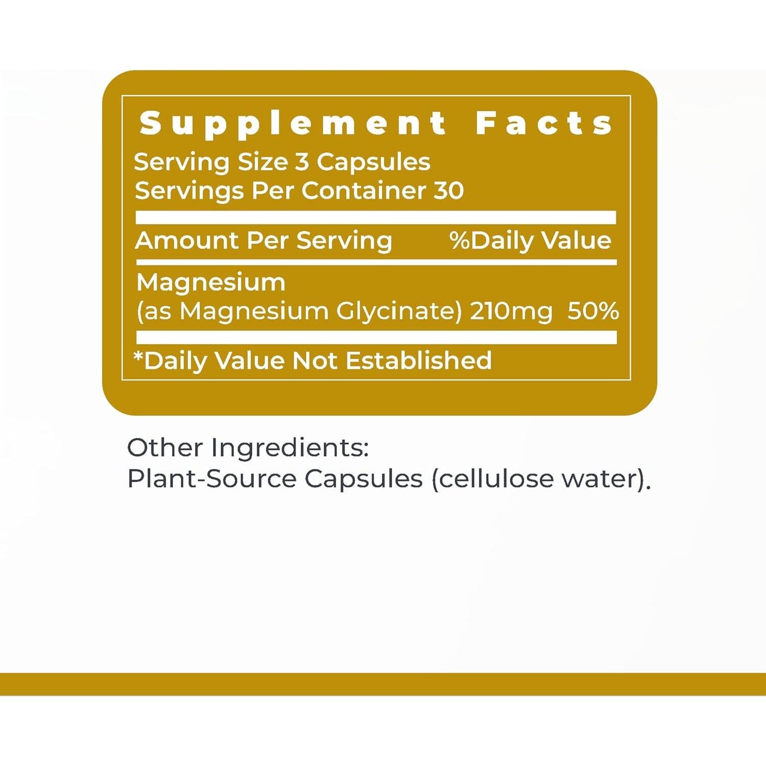 Premier Research Labs Magnesium Glycinate Supplement - Pure Magnesium, High Absorption, Supports Sleep Quality, Chelated, Vegan, Third Party Tested, Premier Energy Support - 90 Capsules
