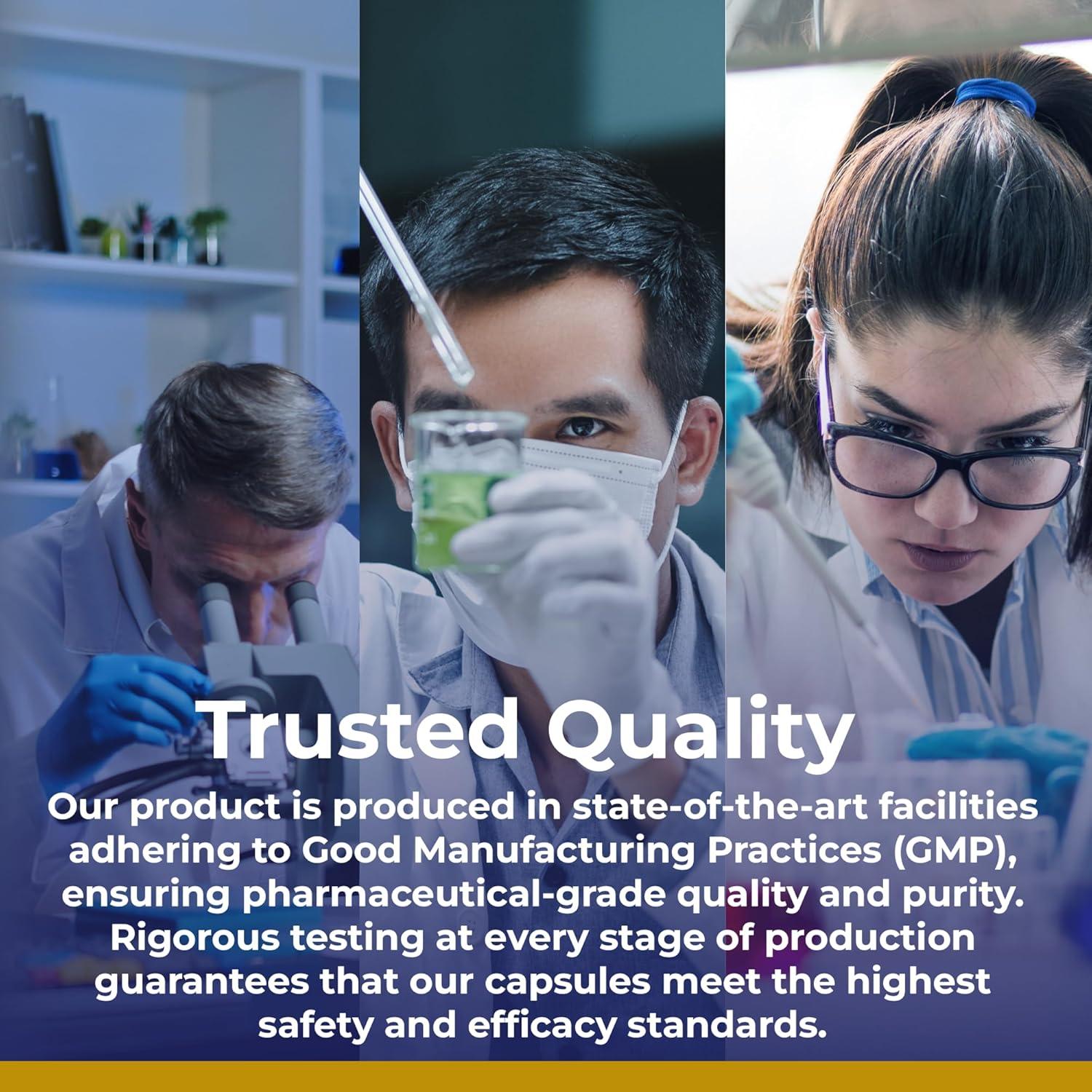 Premier Research Labs Magnesium Glycinate Supplement - Pure Magnesium, High Absorption, Supports Sleep Quality, Chelated, Vegan, Third Party Tested, Premier Energy Support - 90 Capsules