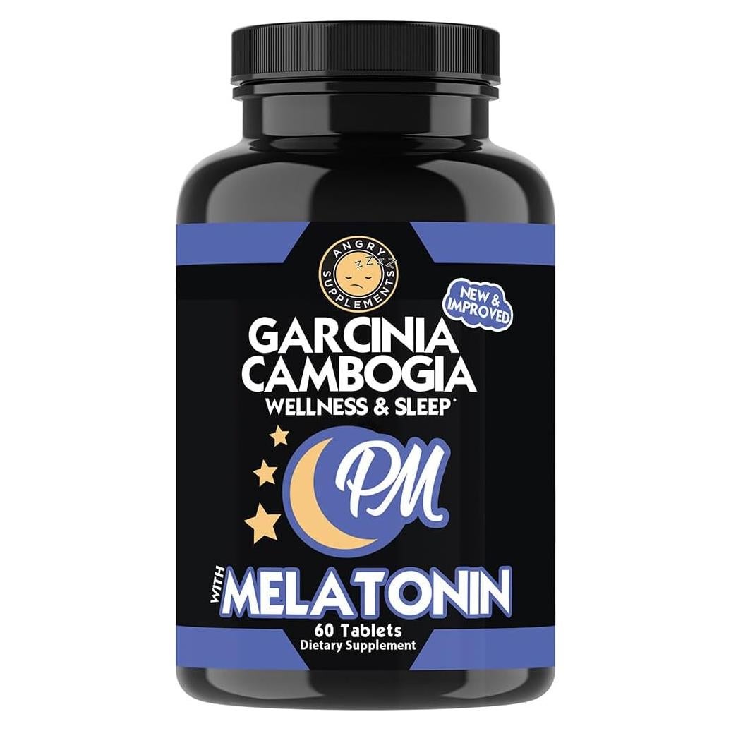 Garcinia Cambogia PM Angry Supplements 60 Cápsulas Pérdida de Peso