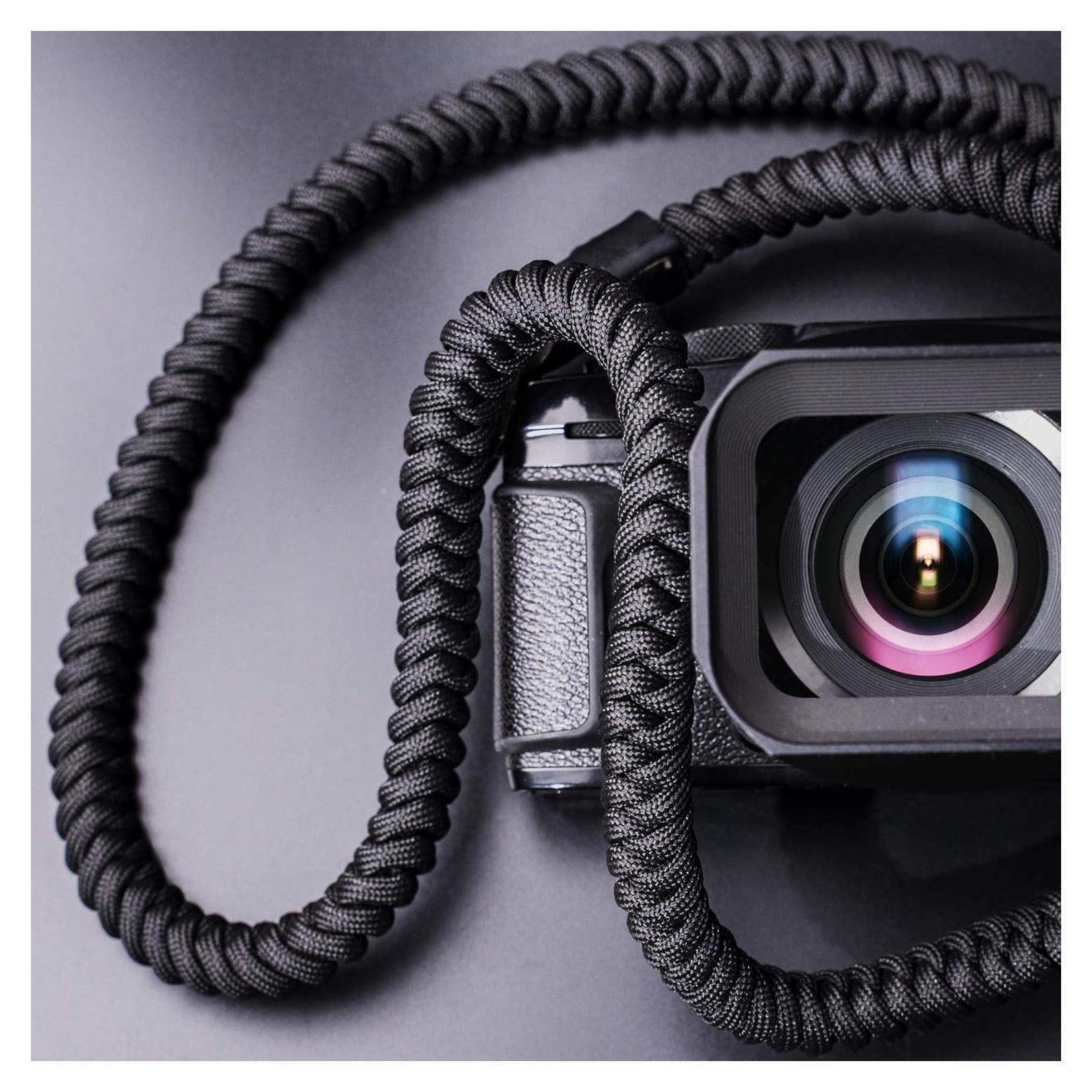 Correa para cámara AQAREA de 104 cm, soporte 10 kg, negra