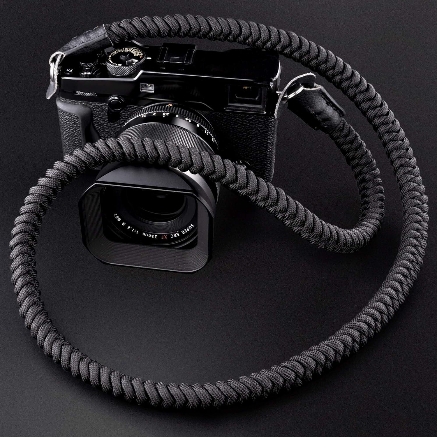 Correa para cámara AQAREA de 104 cm, soporte 10 kg, negra