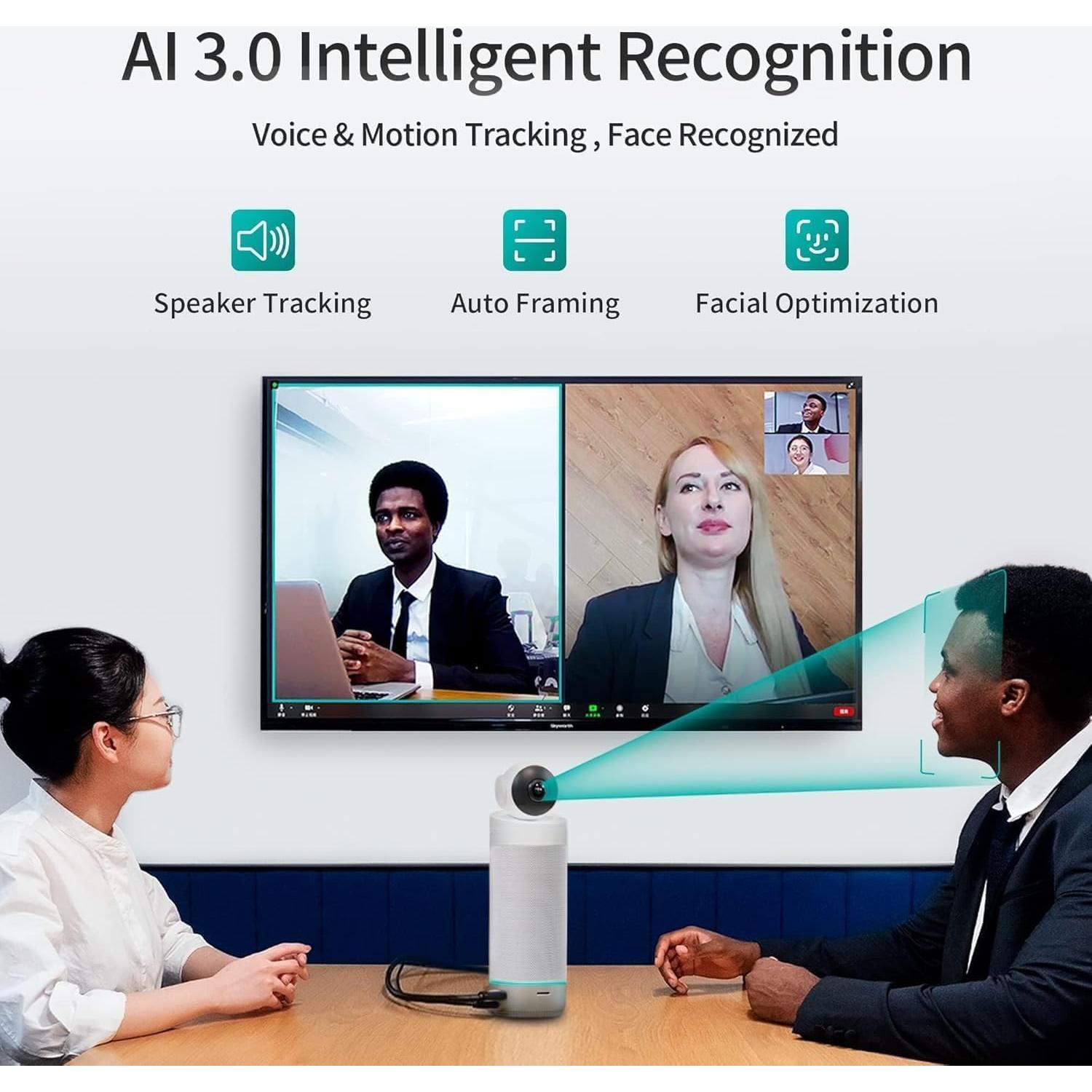 Cámara de Videoconferencia KanDao Meeting S 180° 4K AI