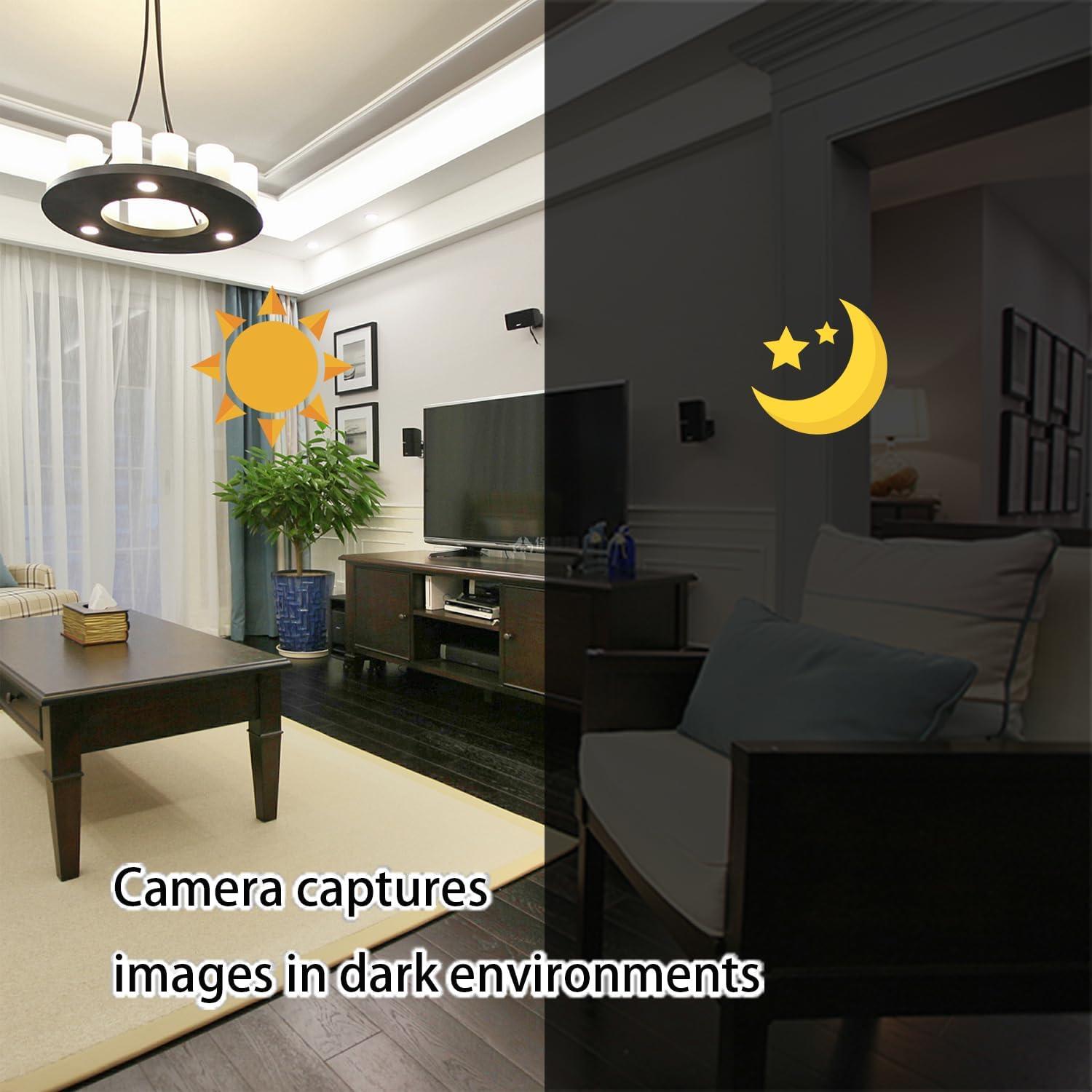 Cámara Oculta K6 1080P 10000mAh Visión Nocturna