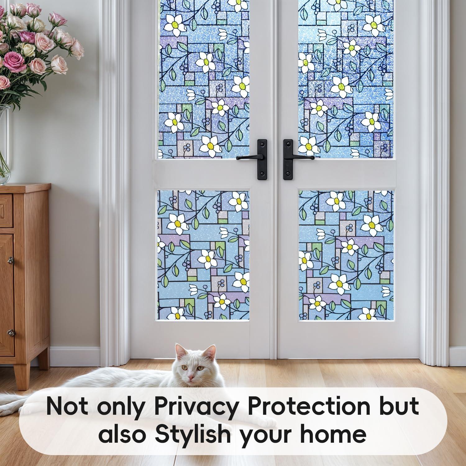 Película de Ventana Privada DUOFIRE 30x120 cm Anti-UV