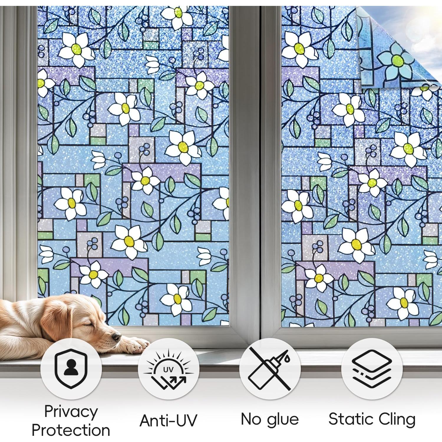 Película de Ventana Privada DUOFIRE 30x120 cm Anti-UV