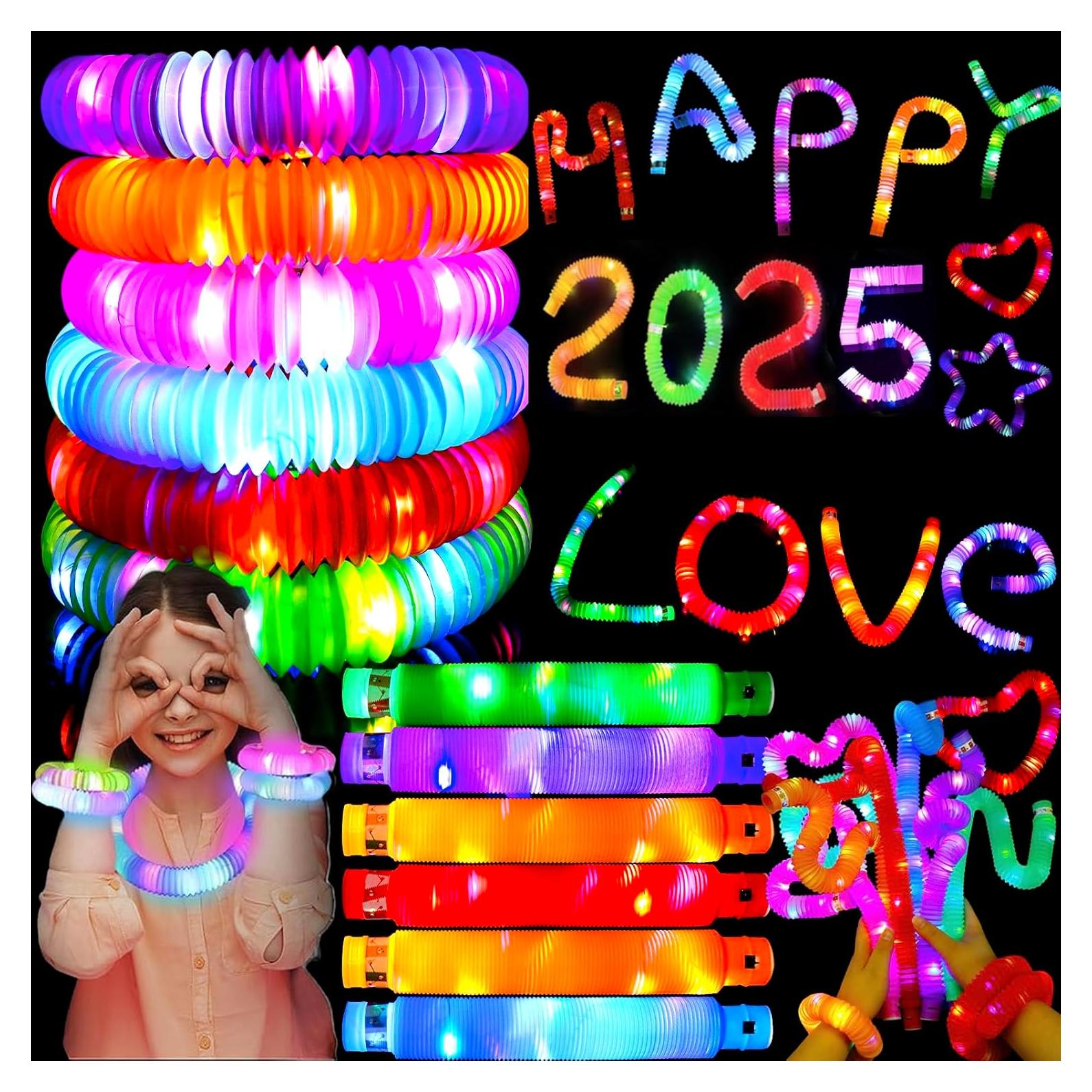 Paquete de 36 Varitas Brillantes LED SUNPROUND para Fiestas