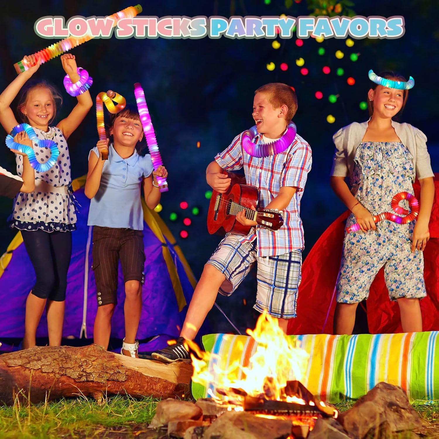 Paquete de 36 Varitas Brillantes LED SUNPROUND para Fiestas