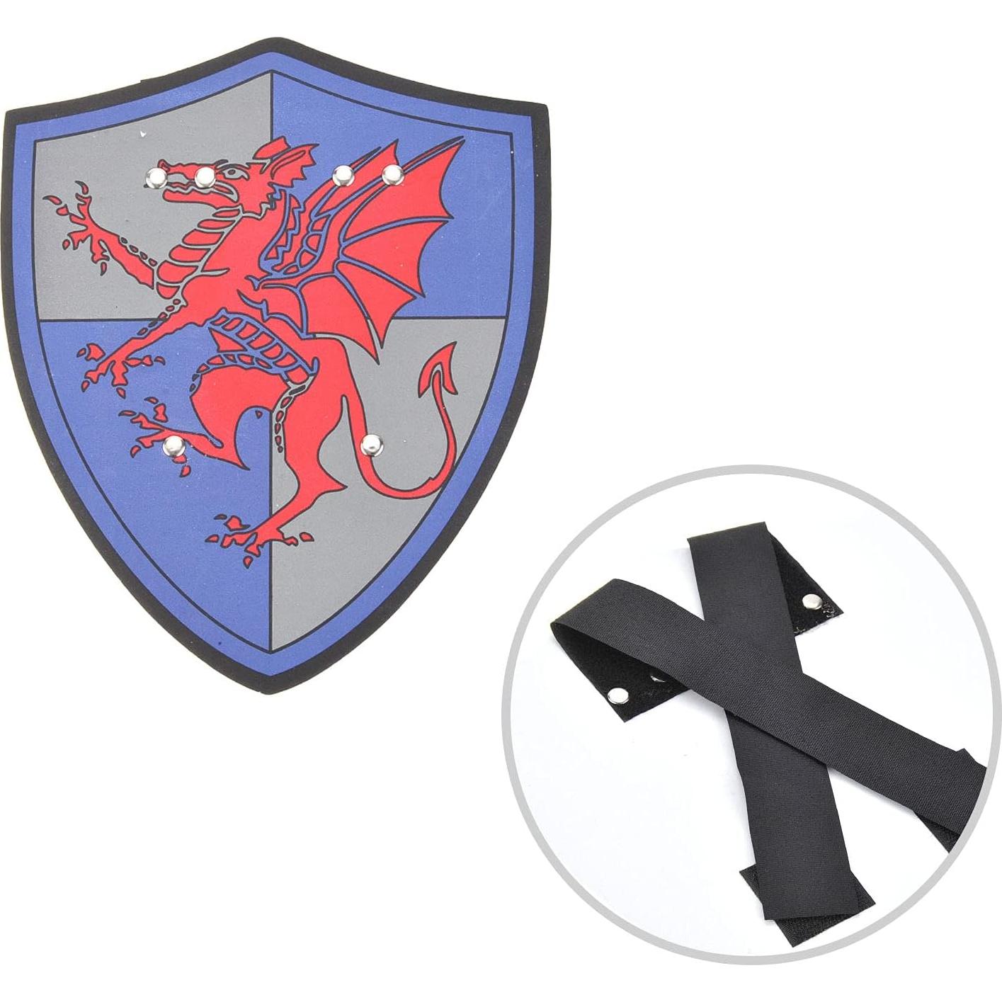 Juego de Espada y Escudo de Espuma PowerTRC 12 Piezas