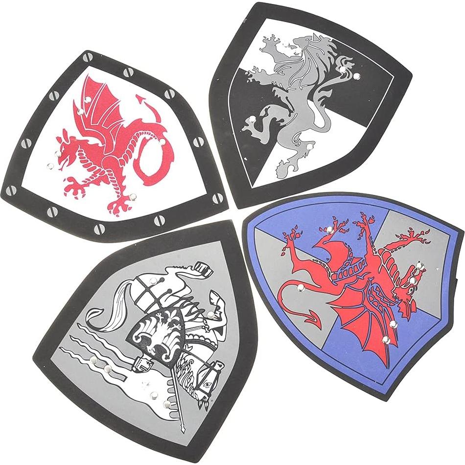 Juego de Espada y Escudo de Espuma PowerTRC 12 Piezas