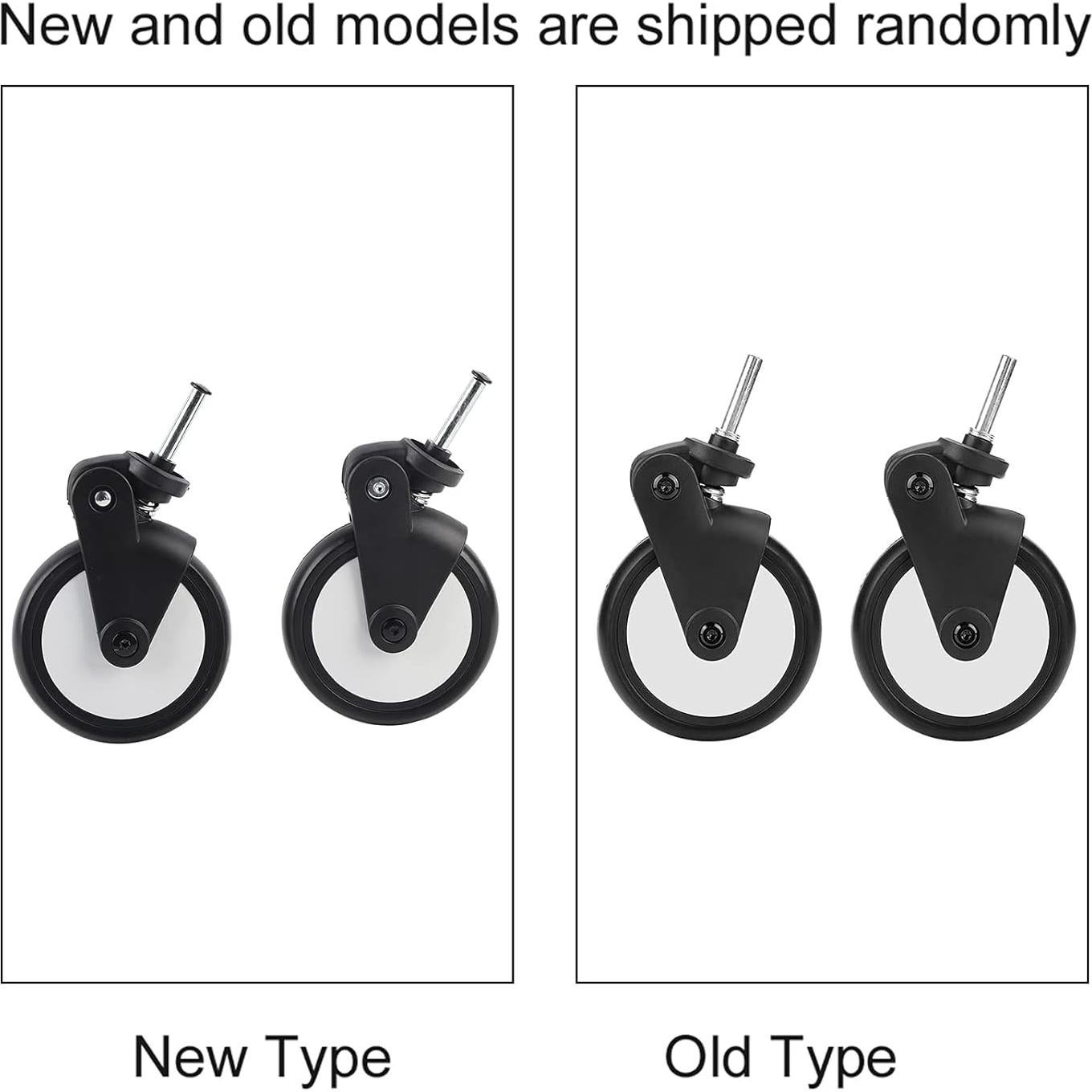 Ruedas de Reemplazo para Carritos de Bebé Yosoo 13 cm