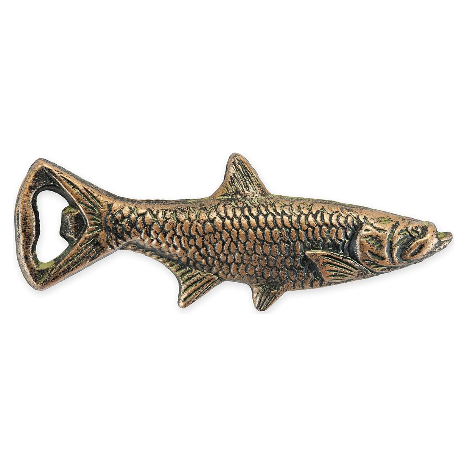 Abrebotellas de Pescado Foster & Rye de Hierro Fundido