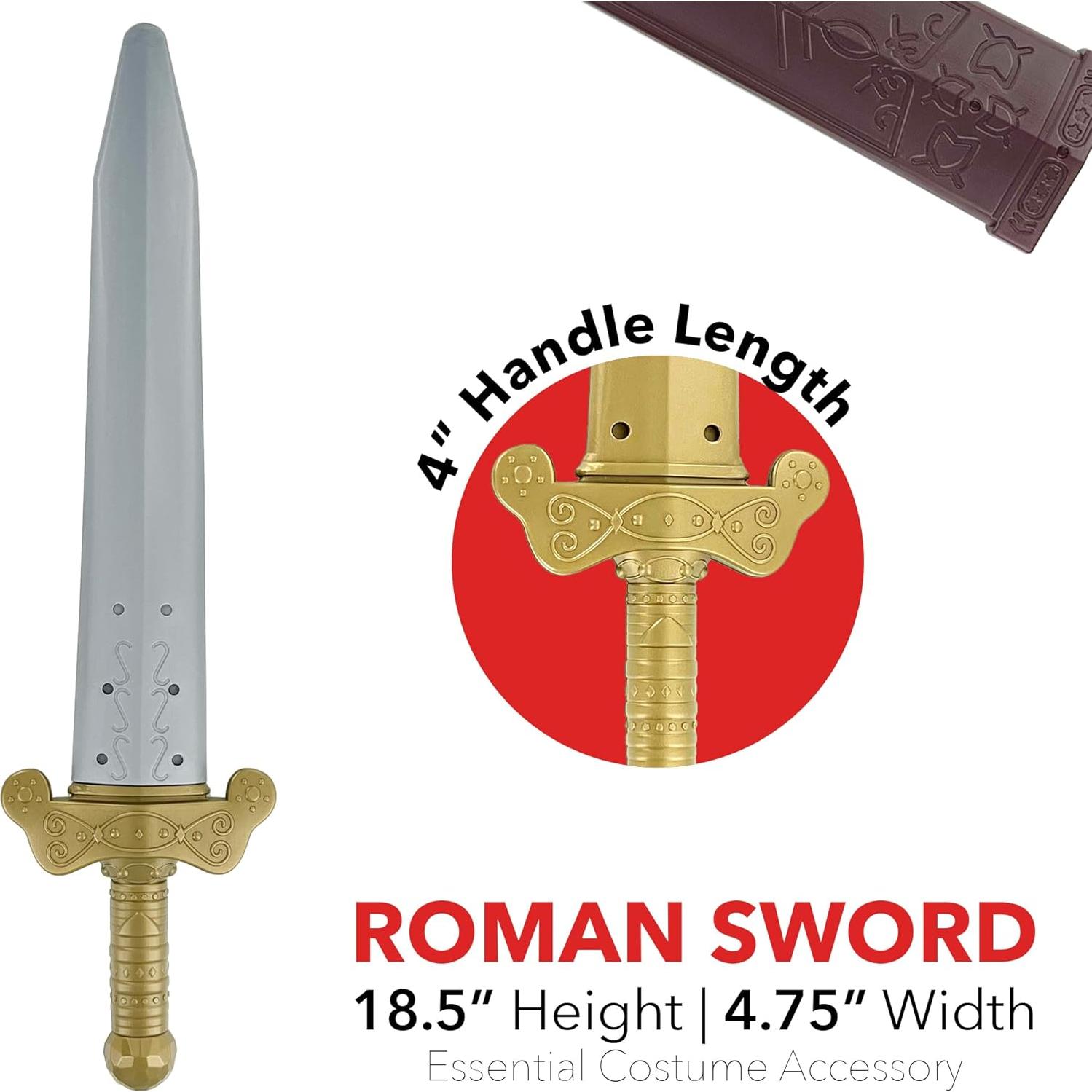 Espada Romana de Plástico GiftExpress 48 cm con Funda