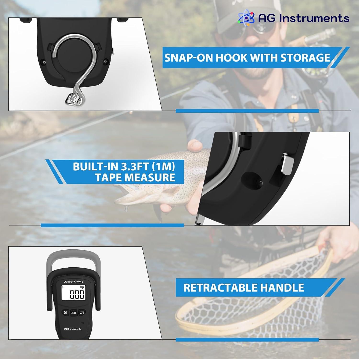 Báscula Digital Colgante AG Instruments 50kg x 45g Precisión